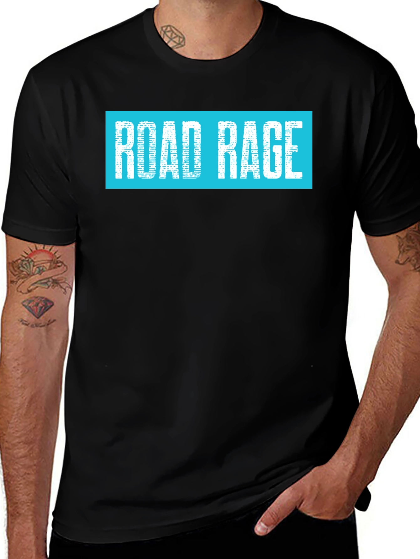 Variant 9 of Road Rage Graphic Tee - Bold Statement Shirt
