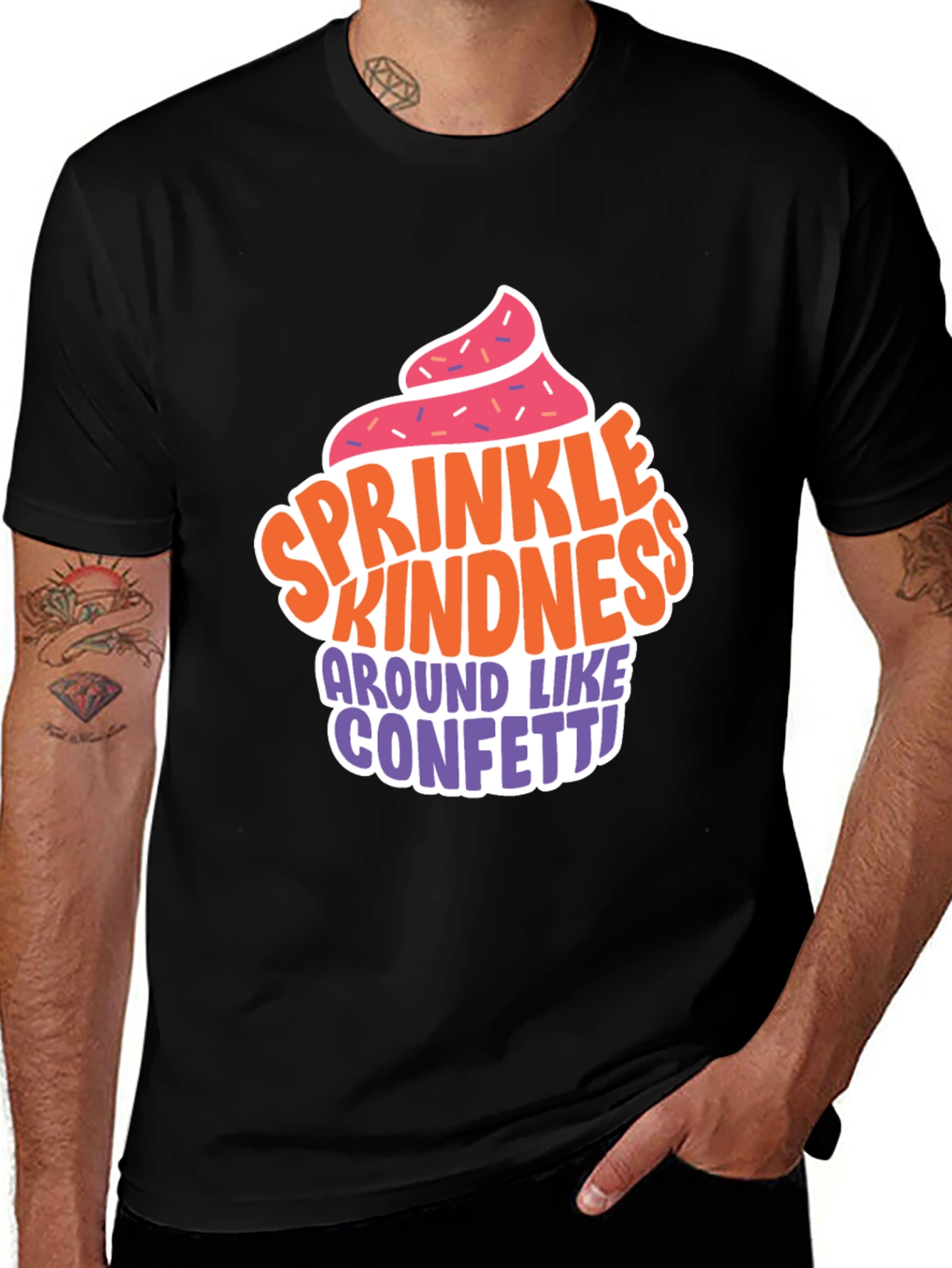 Variant 12 of Sprinkle Kindness Graphic Tee