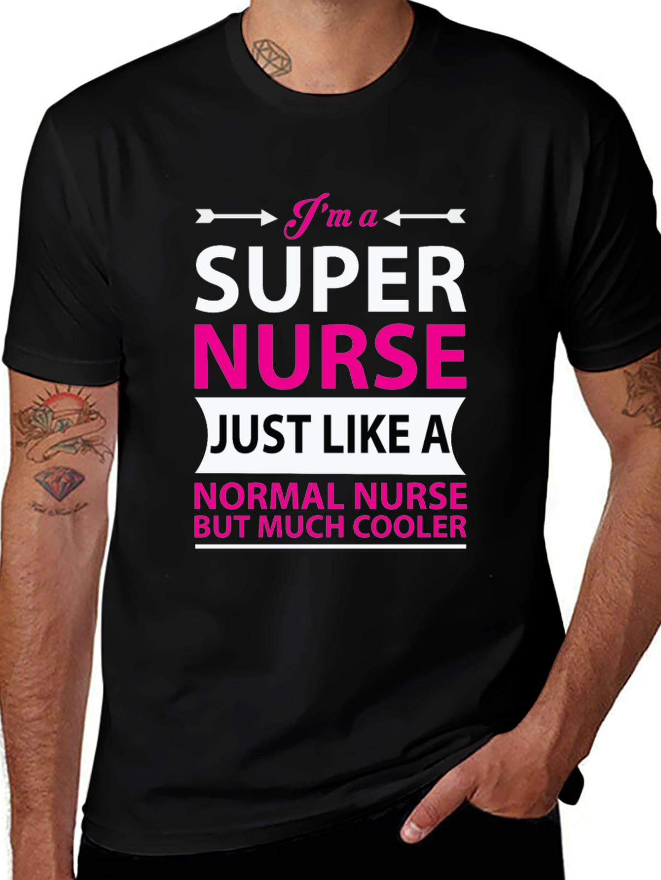 Variant 14 of Super Nurse T-Shirt - Cool Nurse Apparel