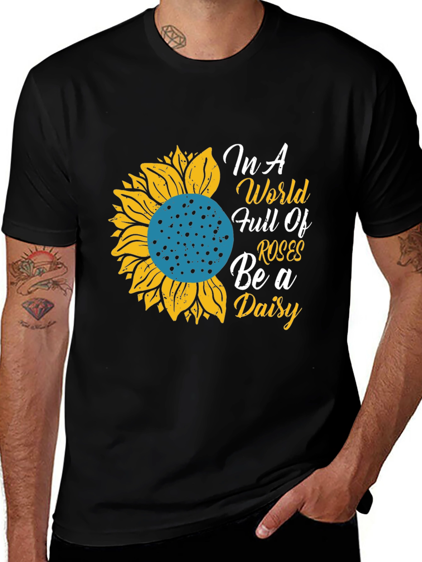 Variant 17 of Sunflower 'Be a Daisy' Graphic T-Shirt