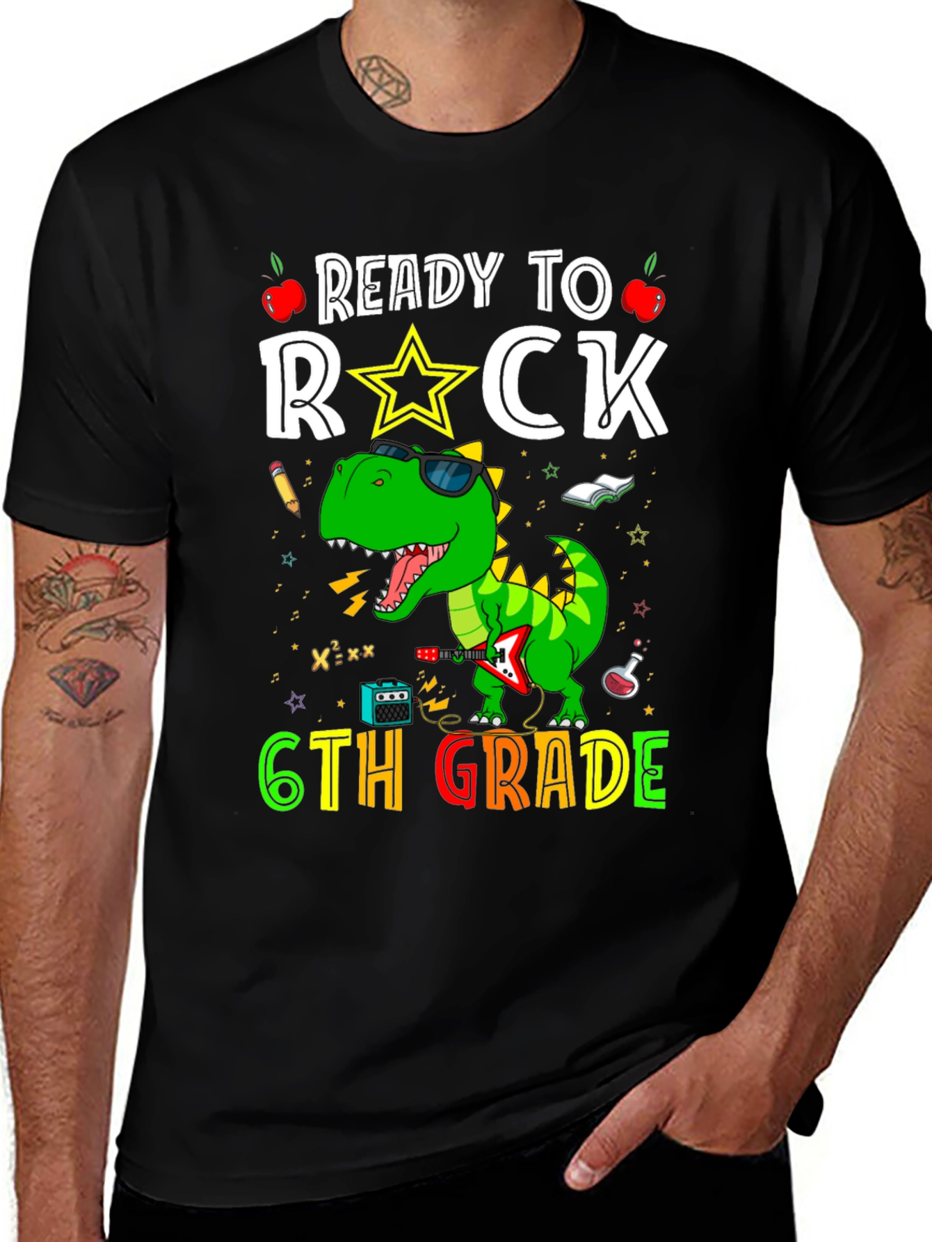 Ready to Rock 6th Grade T-Shirt