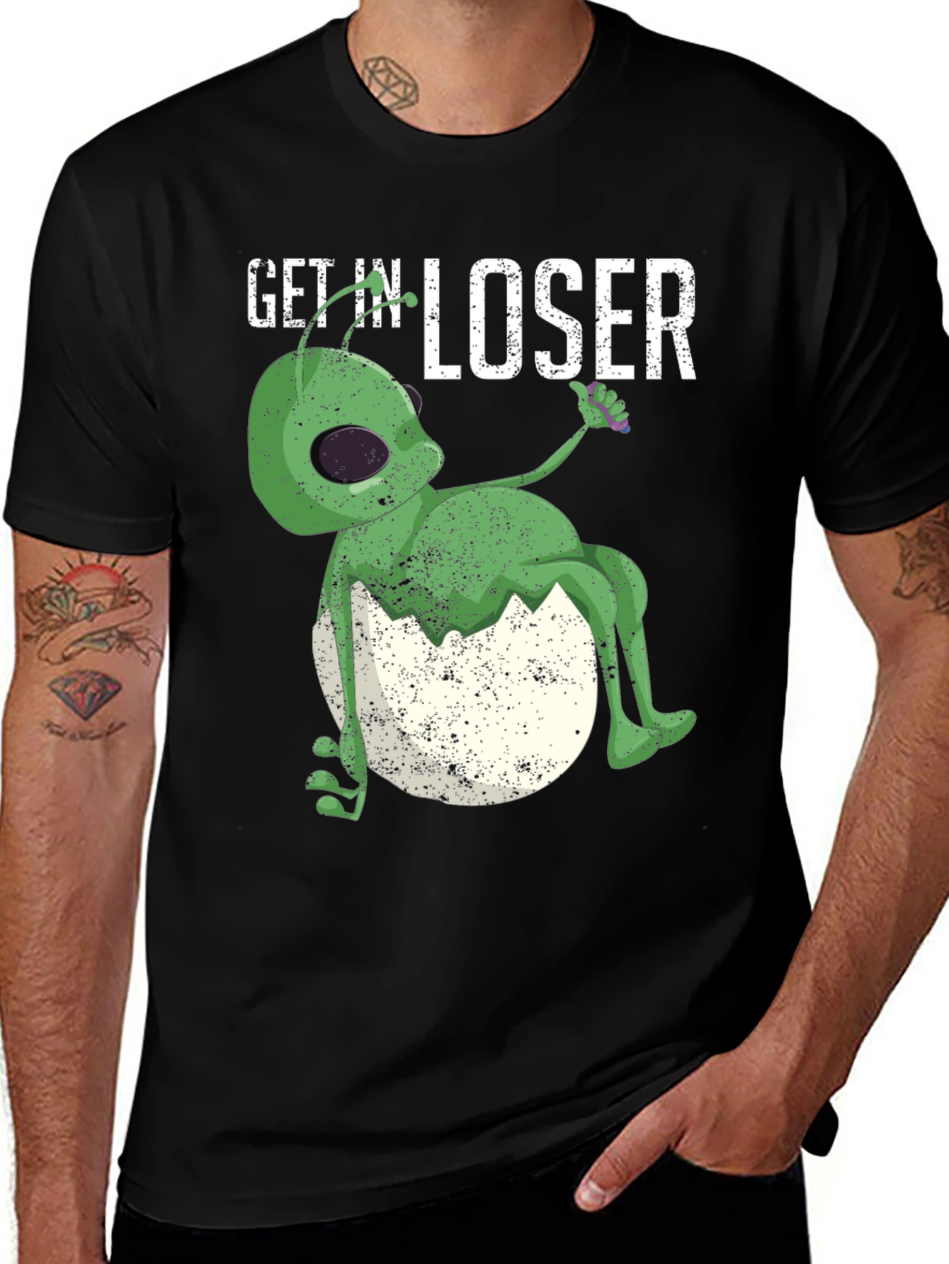 Get In Loser Alien T-Shirt