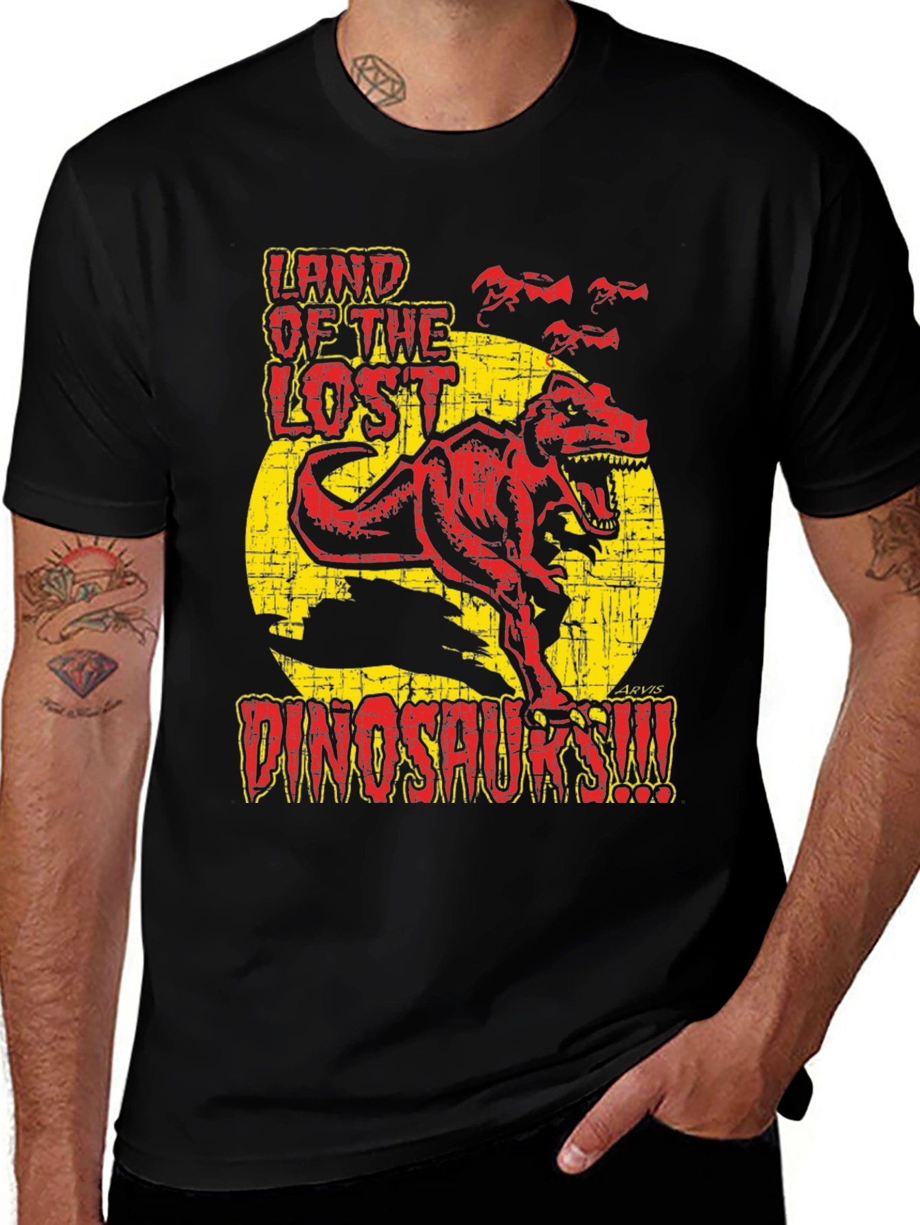 Variant 25 of Land of the Lost Dinosaurs Graphic T-Shirt