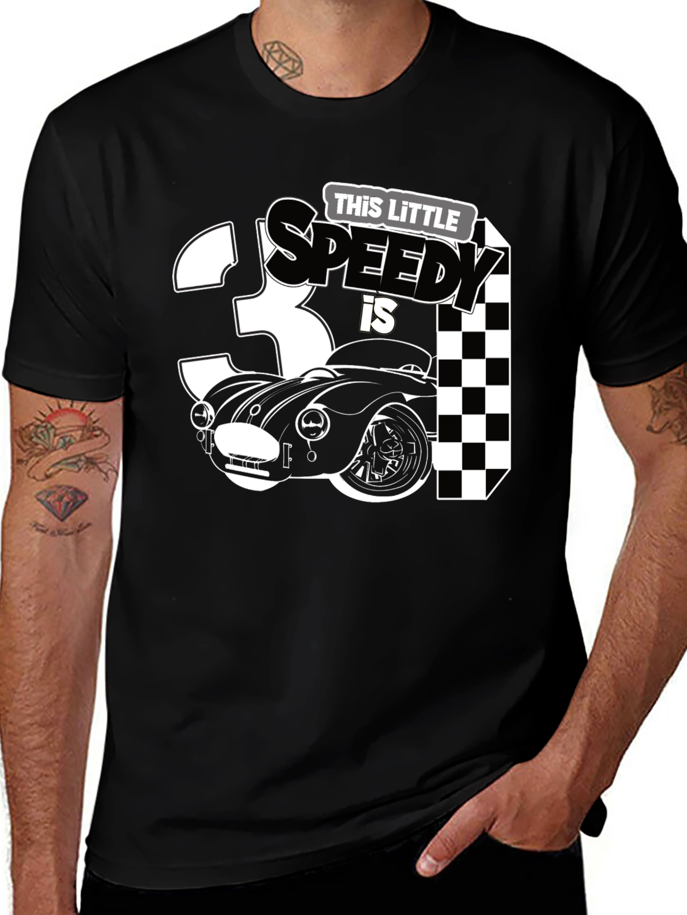 Speedy 3rd Birthday Boy T-Shirt