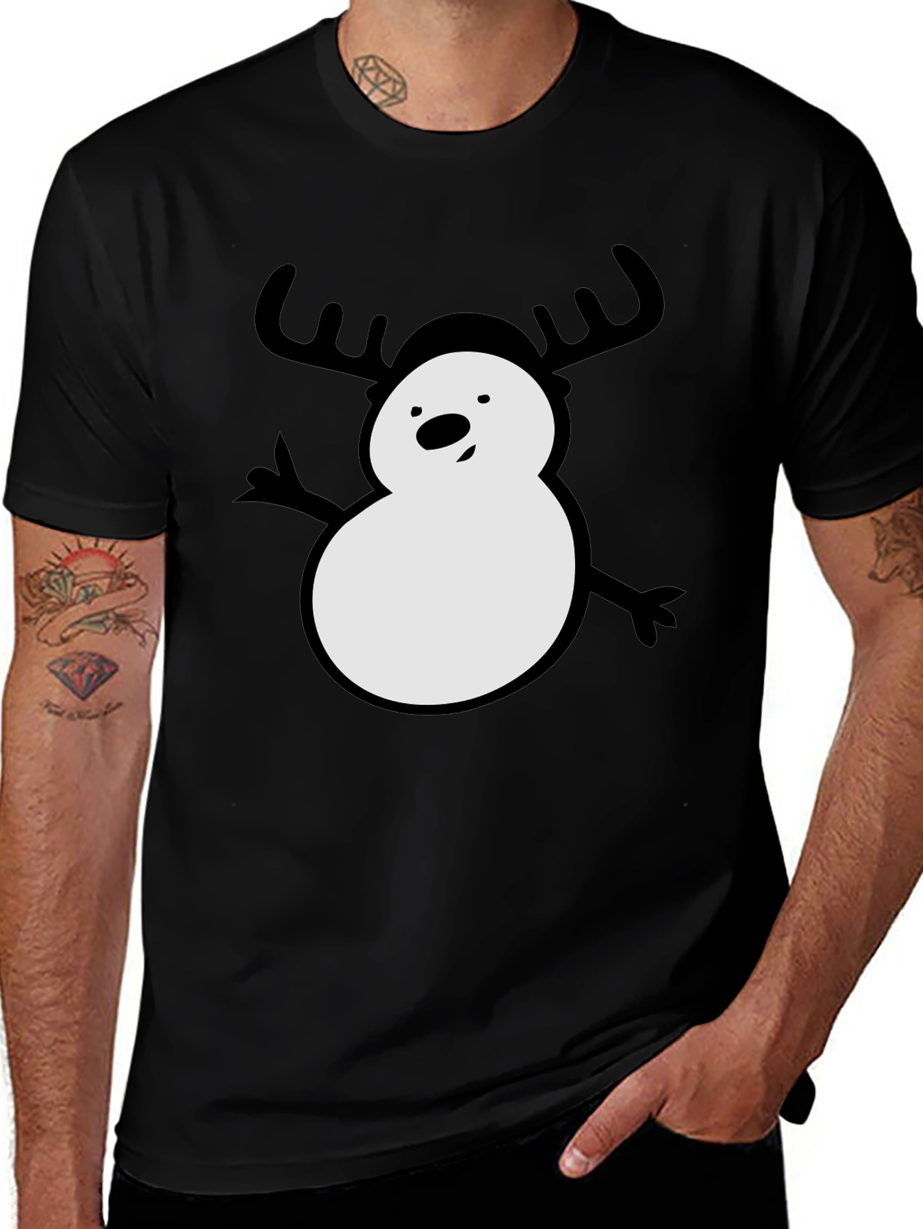 Variant 21 of Holiday Snowman T-Shirt - Festive Fun
