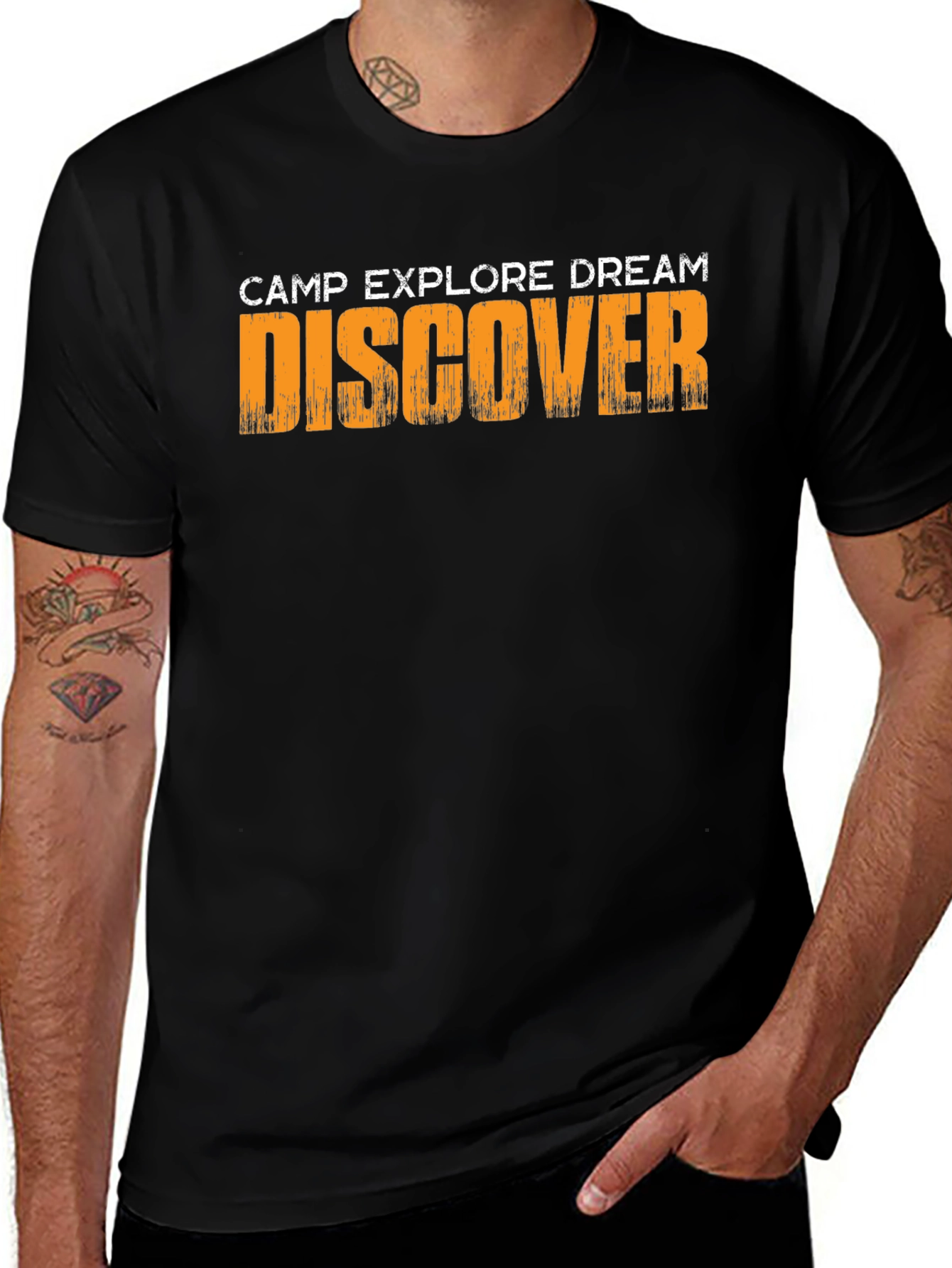 Variant 7 of Camp Explore Discover Graphic Tee