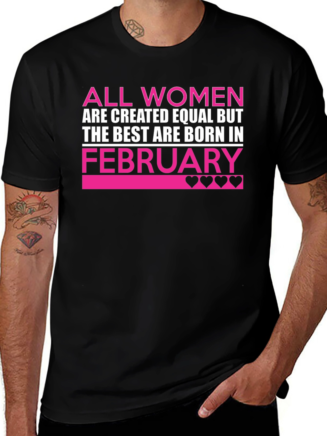 Variant 23 of Born in February Women's T-Shirt