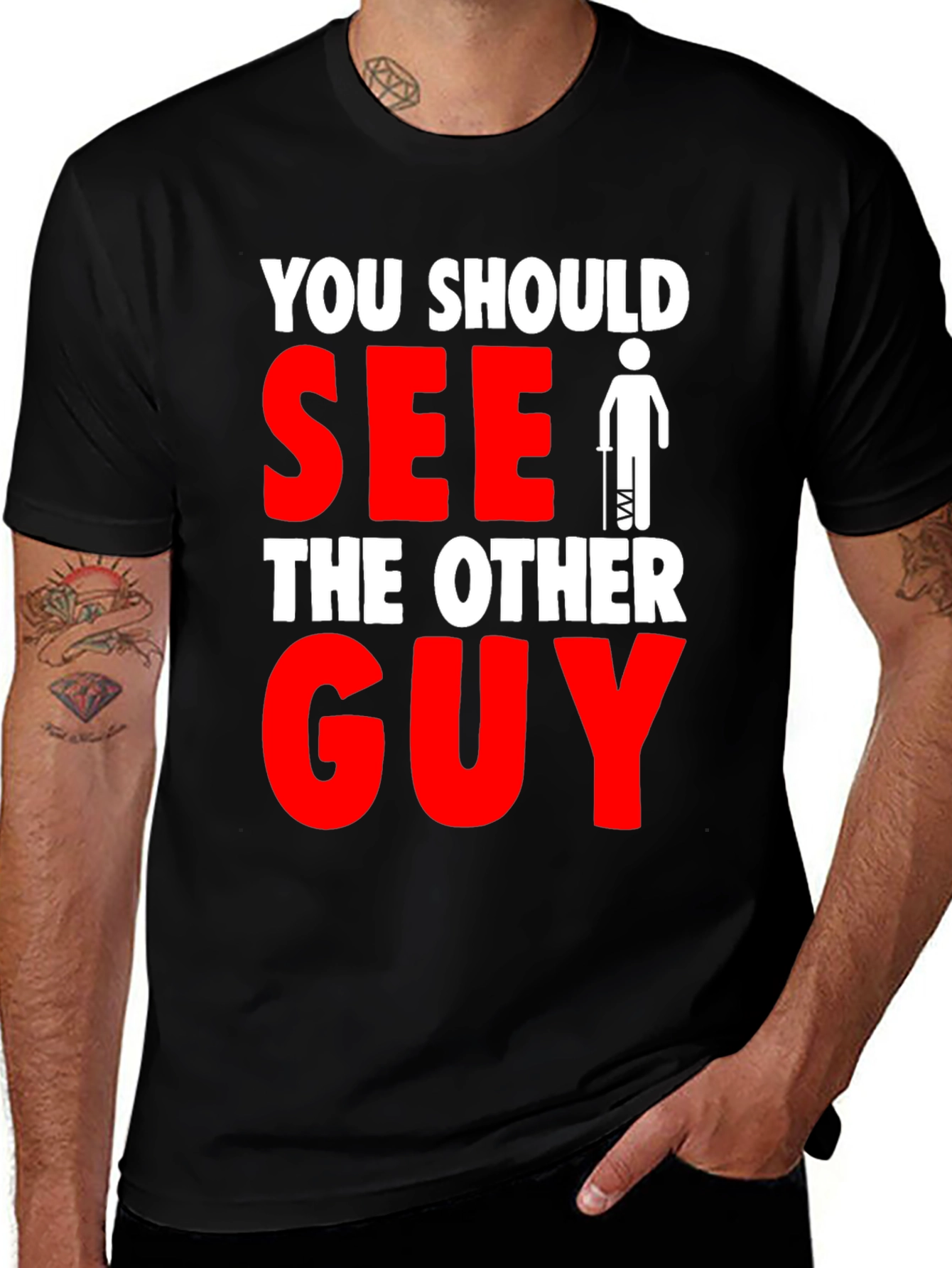 Variant 29 of You Should See The Other Guy Graphic Tee