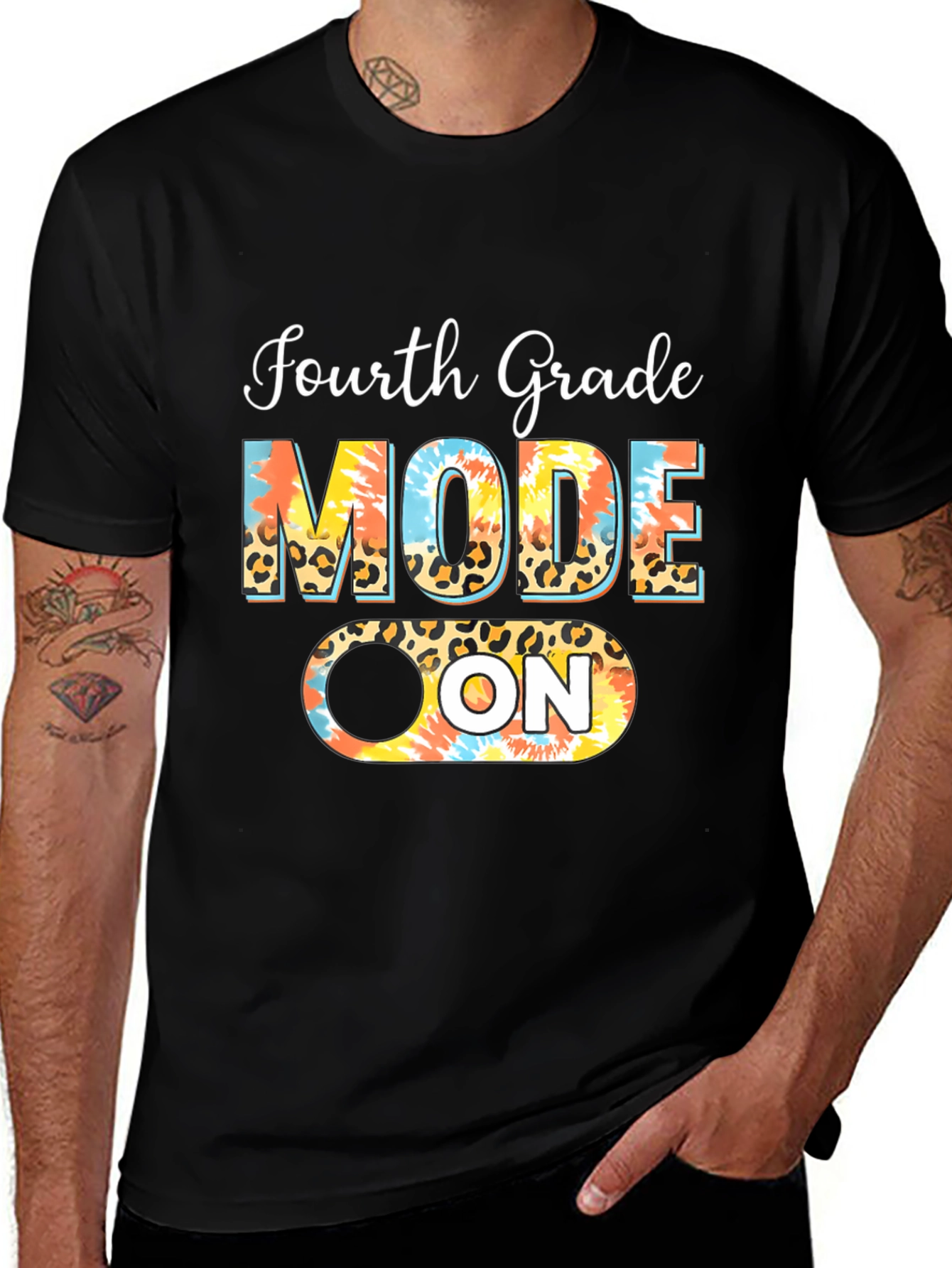 Fourth Grade Mode On T-Shirt - Back to School