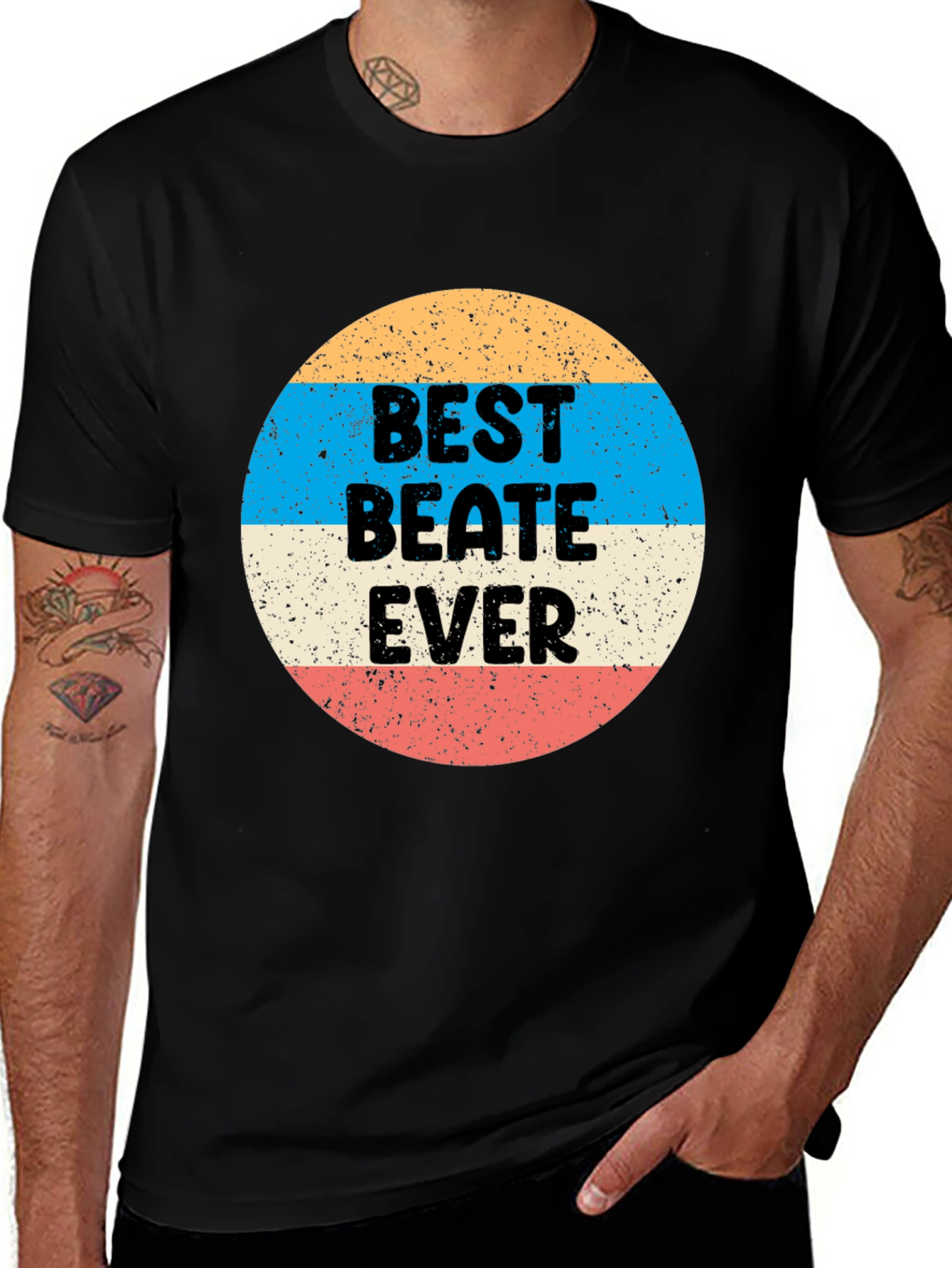 Variant 13 of Best Beate Ever T-Shirt - Retro Style