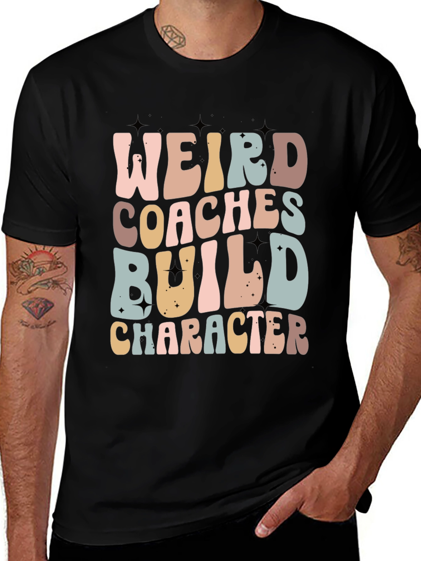 Weird Coaches Build Character T-Shirt