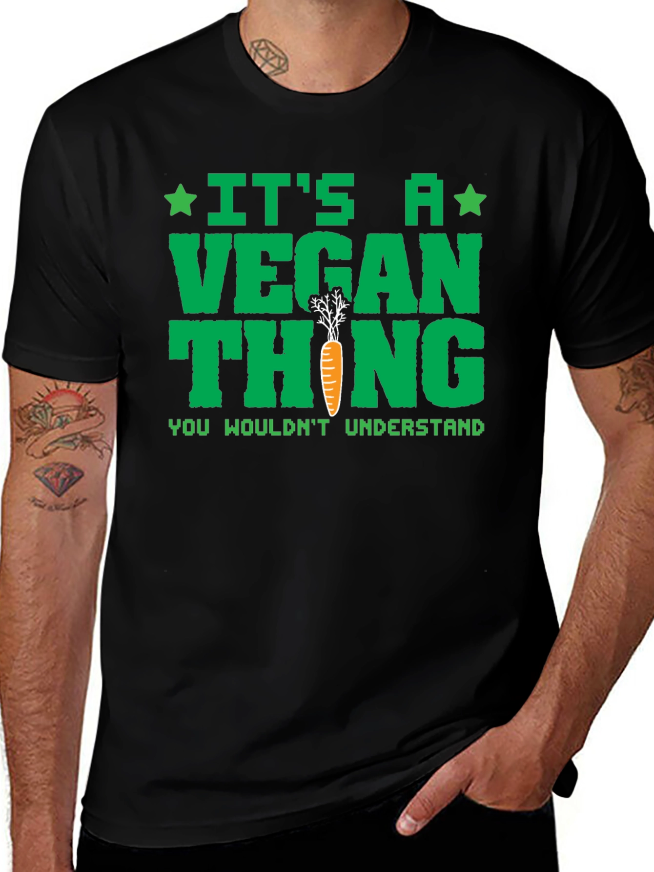 Variant 21 of It's a Vegan Thing T-Shirt