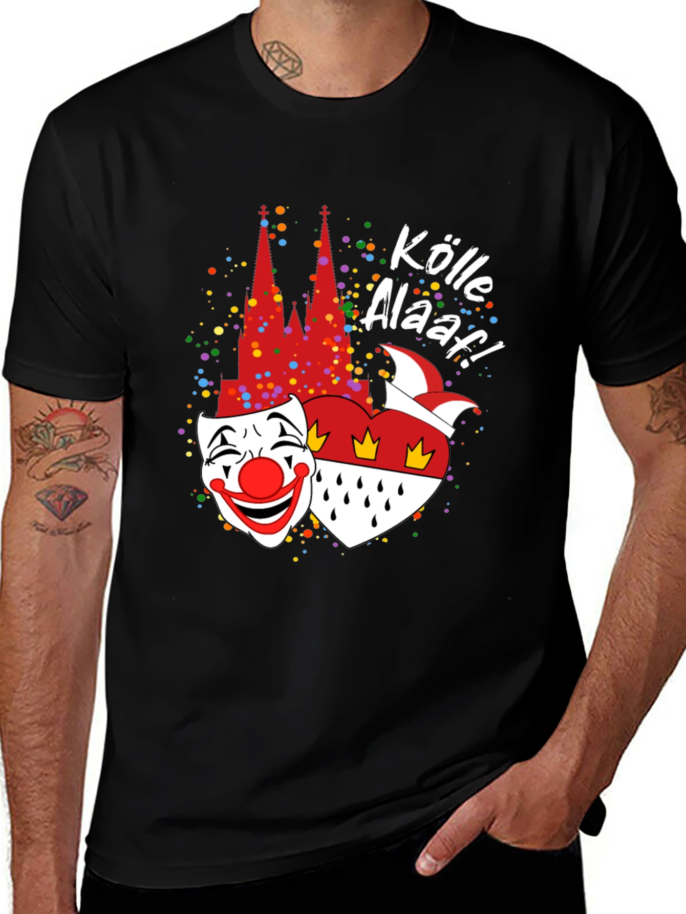 Cologne Carnival T-Shirt: Kölle Alaaf! Design