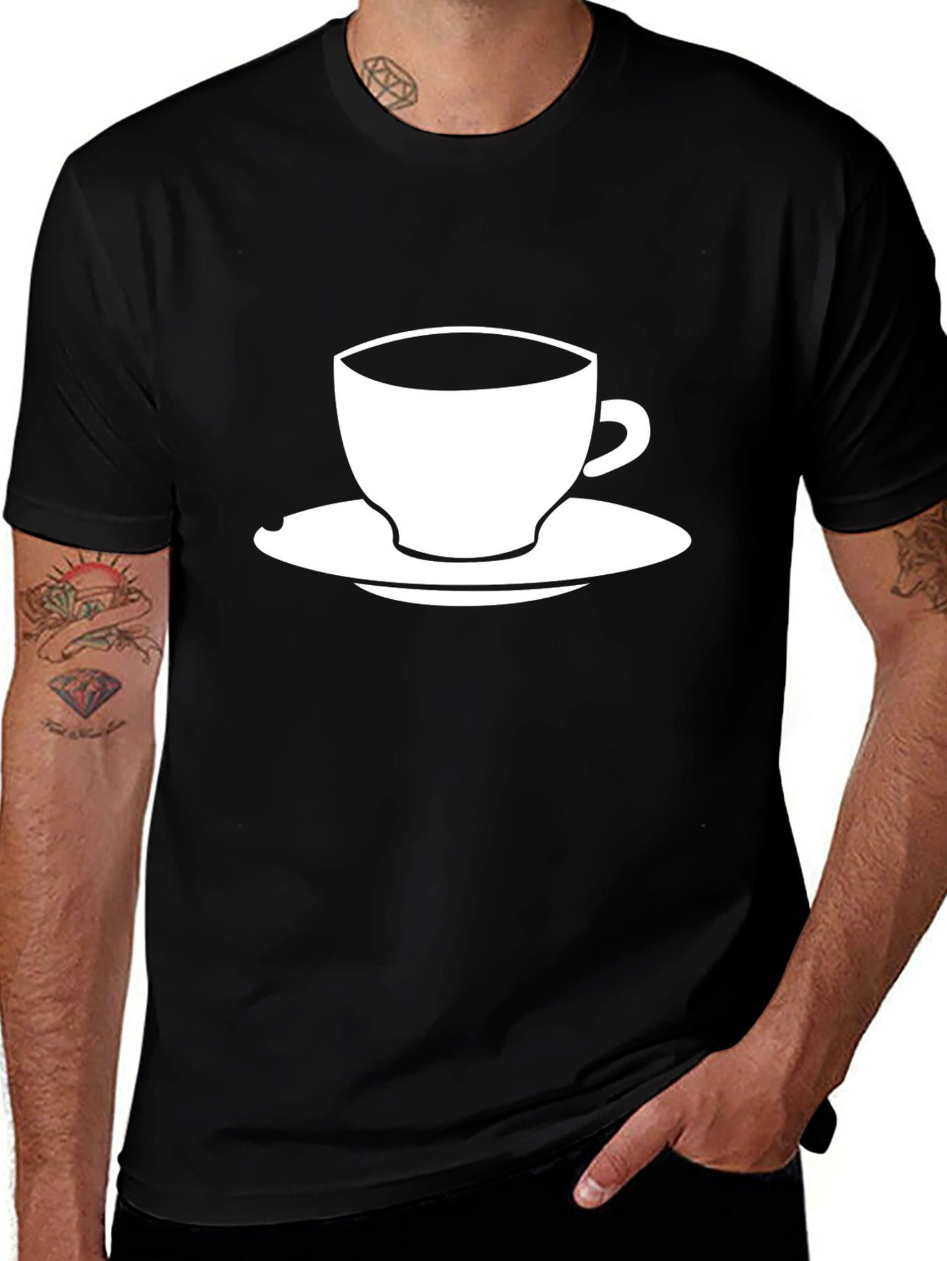 Minimalist Coffee Cup T-Shirt