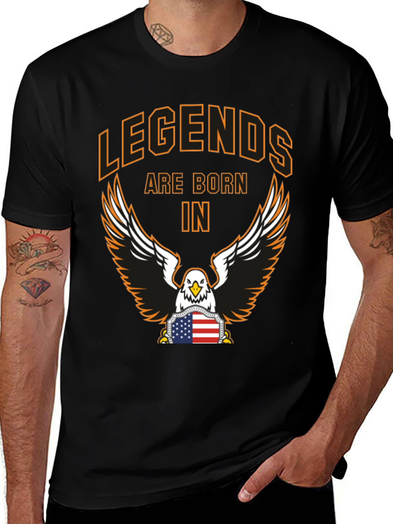 Variant 28 of Legends Are Born Eagle T-Shirt
