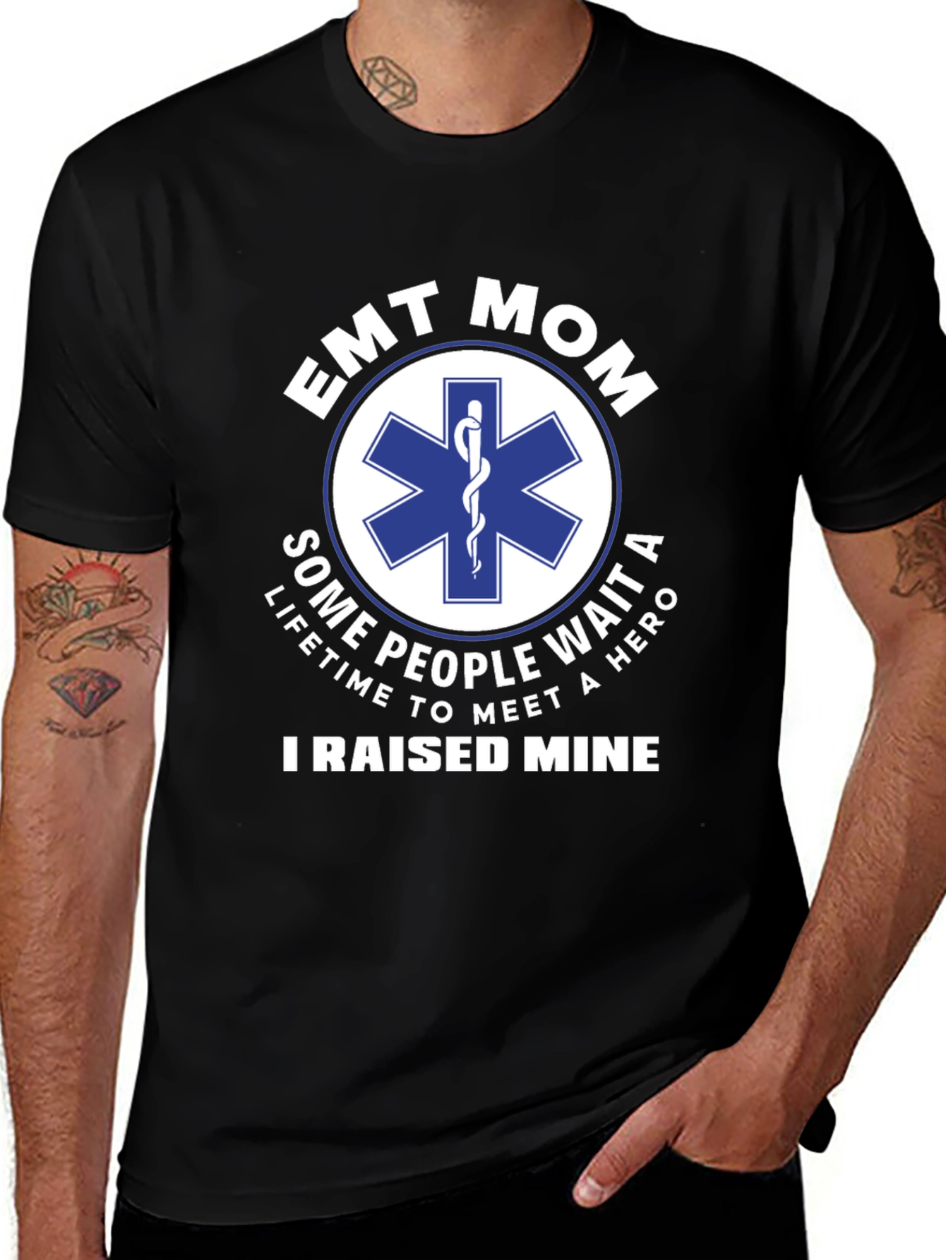 EMT Mom T-Shirt - Hero Raising Tee