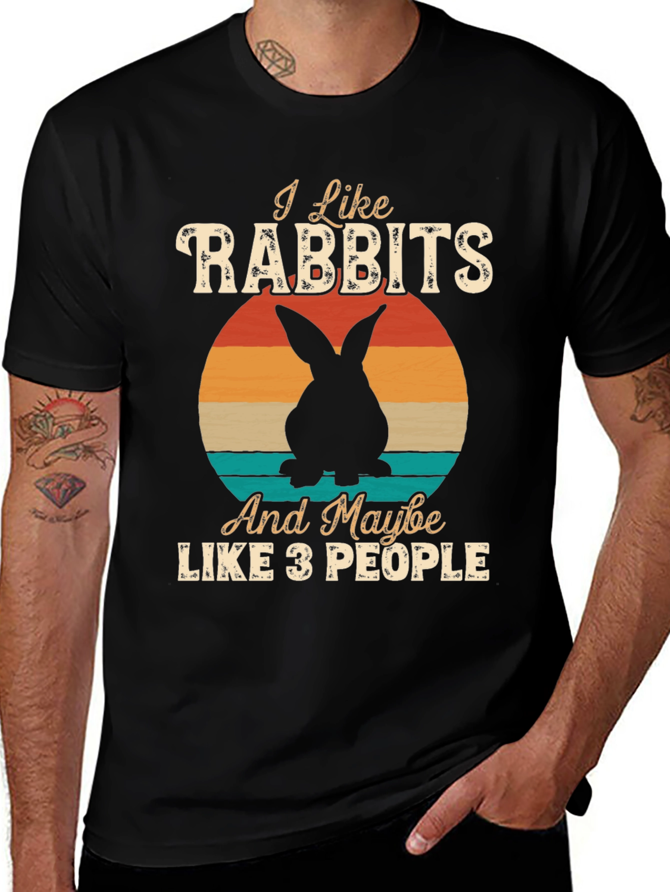 Variant 5 of I Like Rabbits T-Shirt
