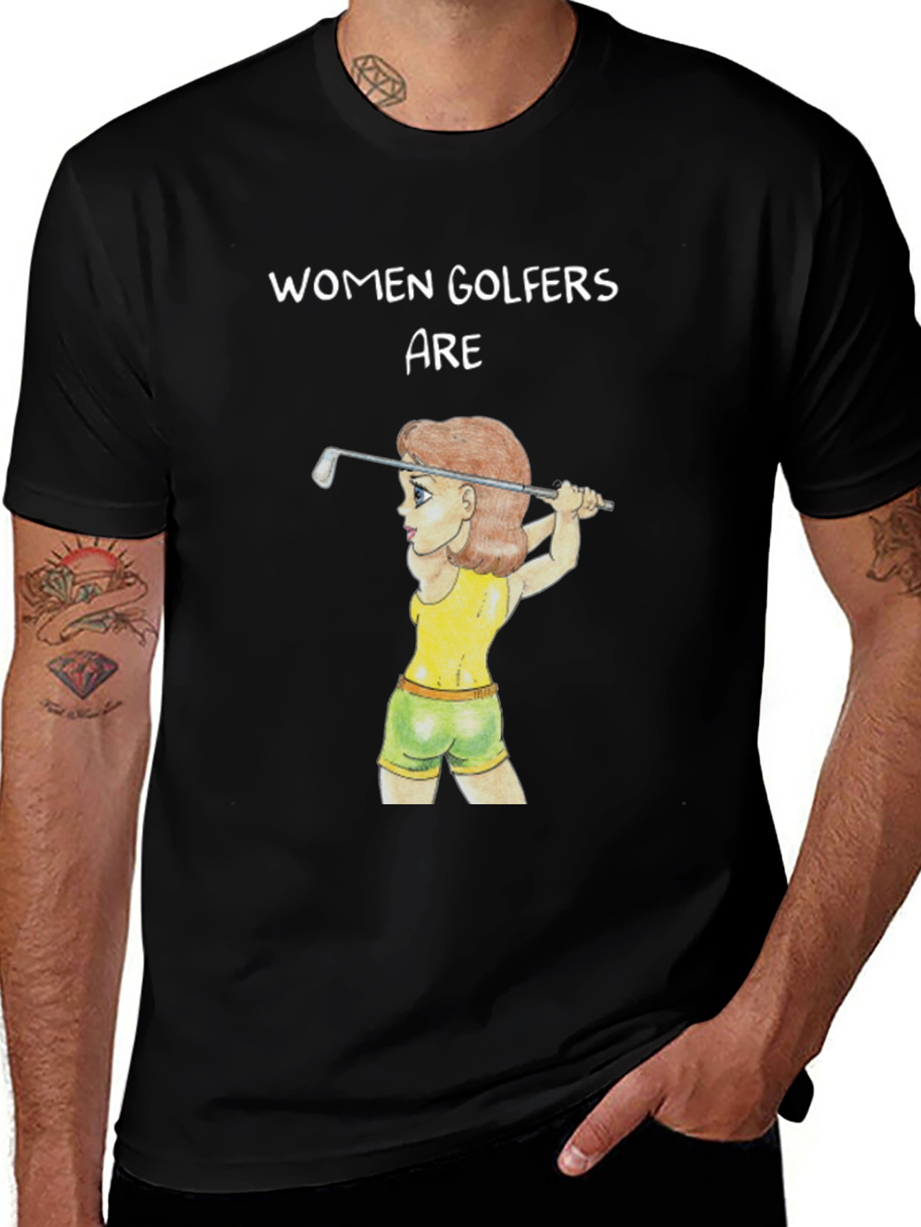 Women Golfers Are Tee-riffic T-Shirt
