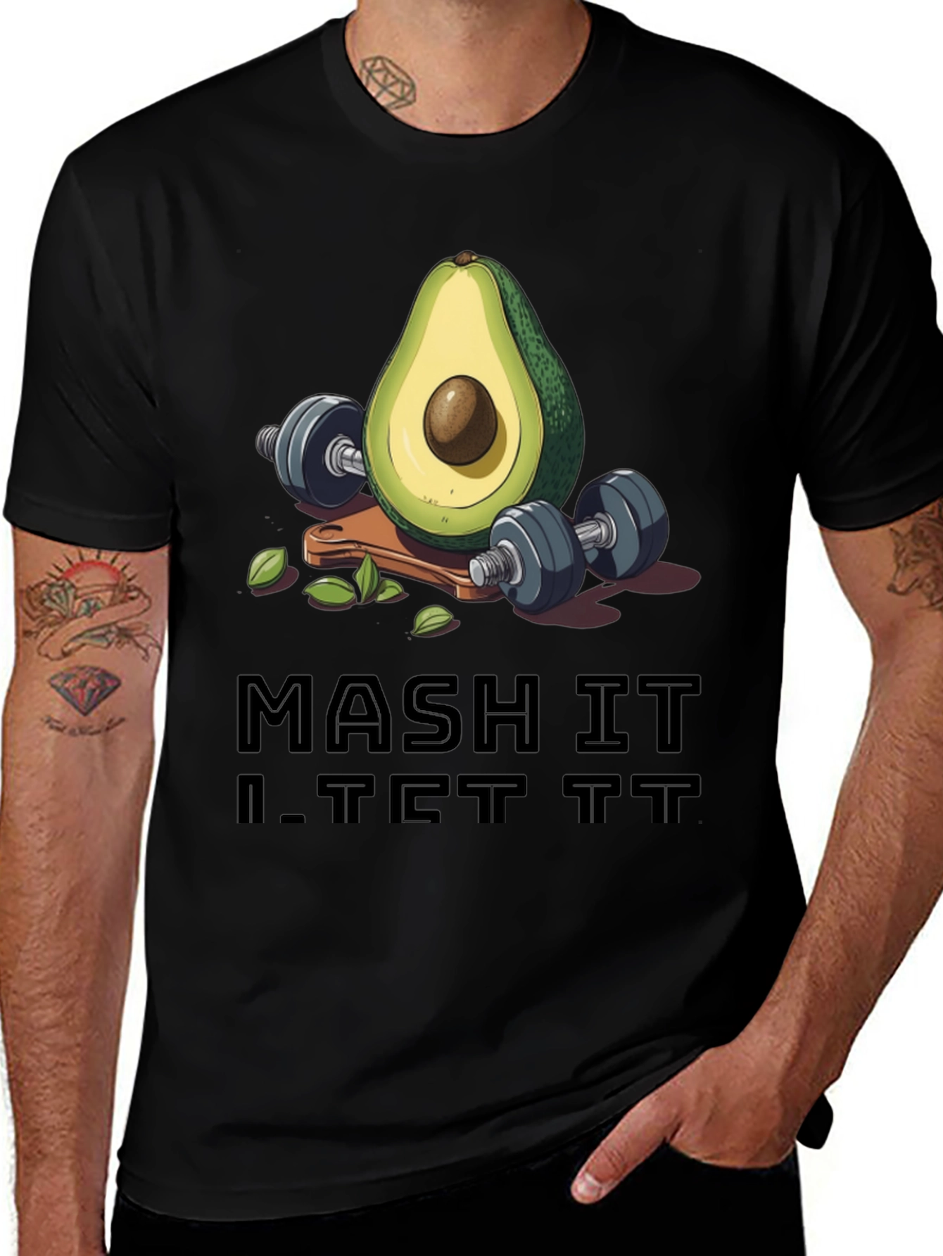 Variant 10 of MASH IT. LIFT IT. T-Shirt
