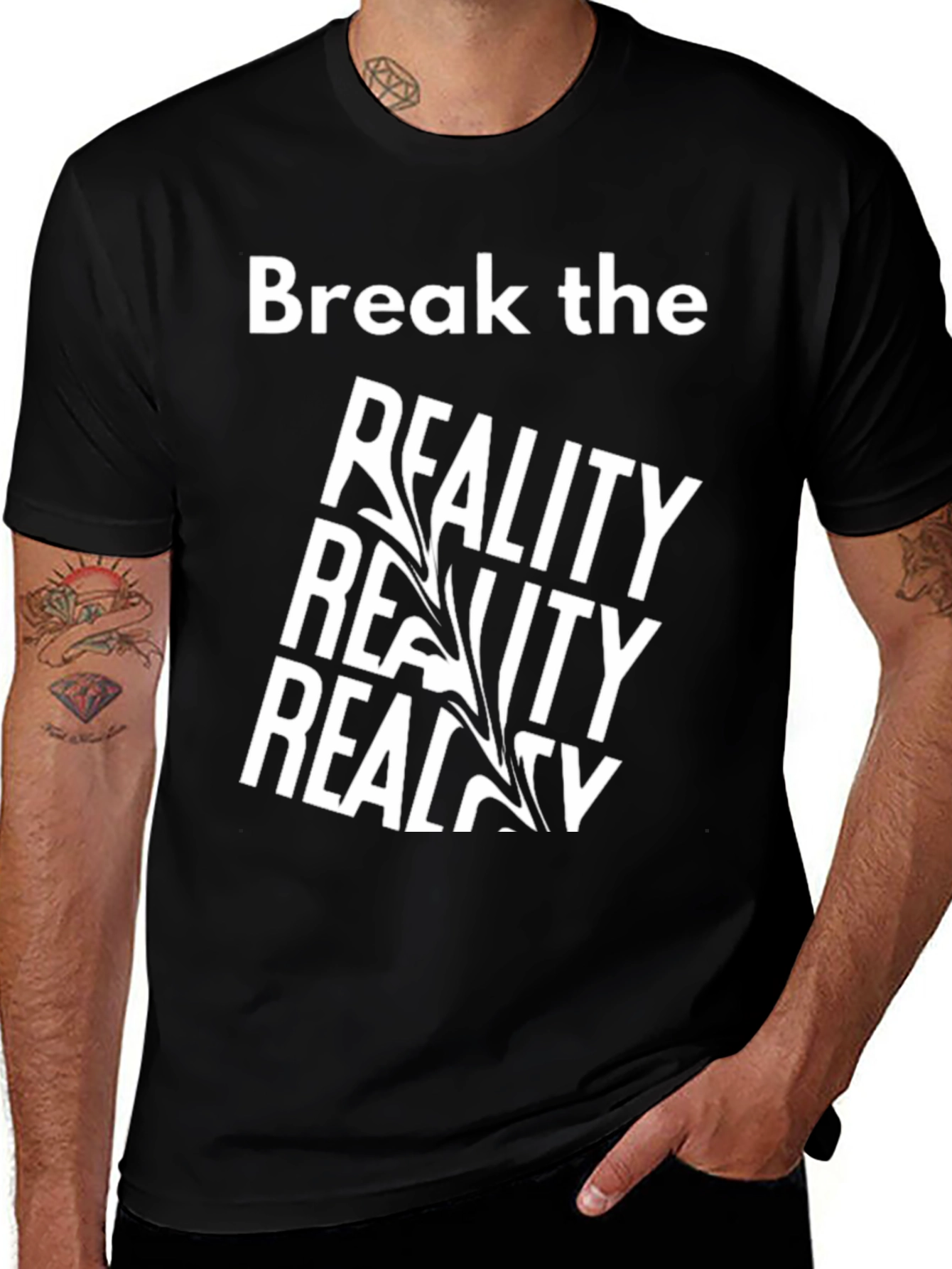 Variant 25 of Break the Reality Graphic Tee