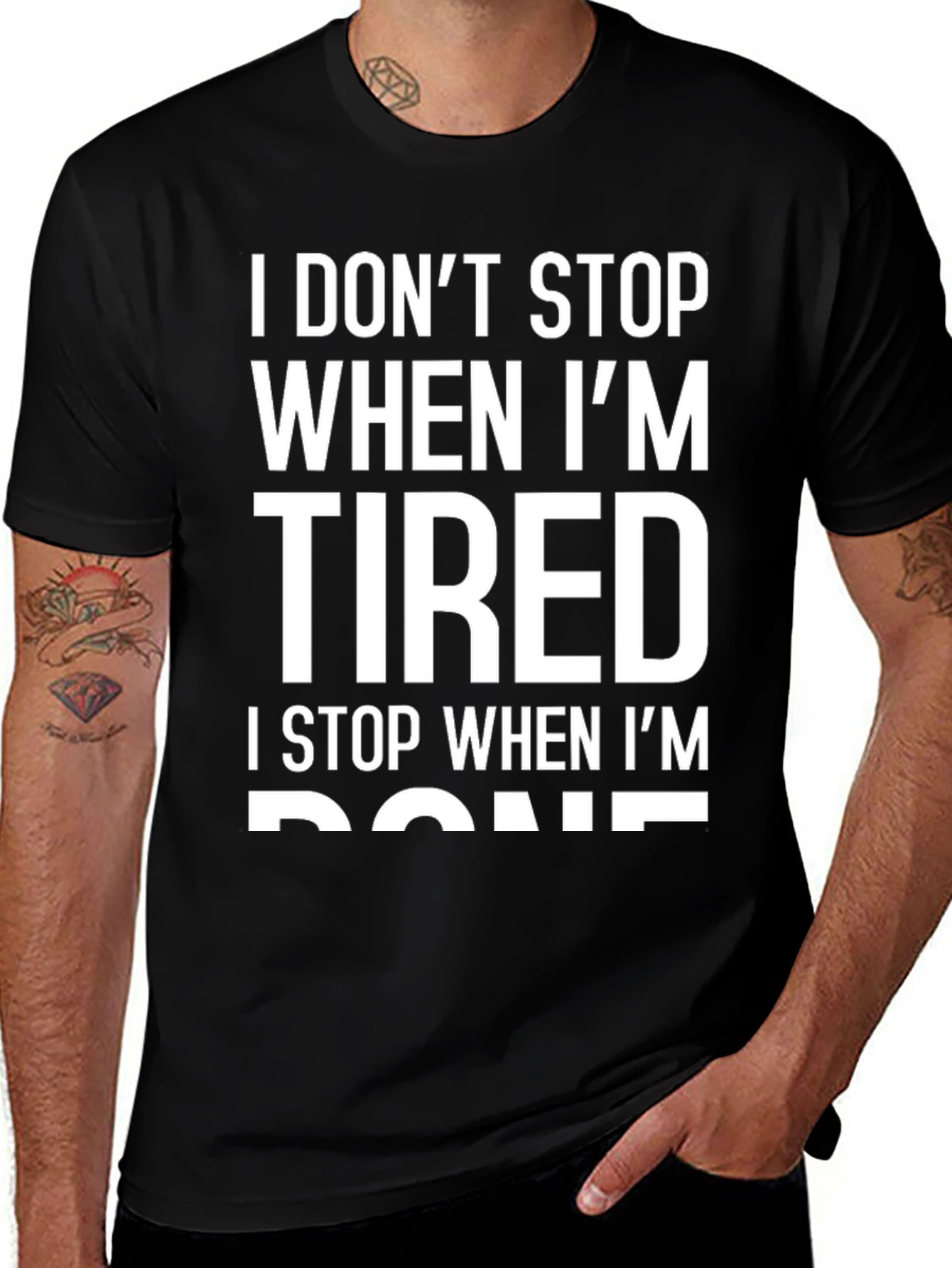 Variant 9 of Motivational Graphic T-Shirt
