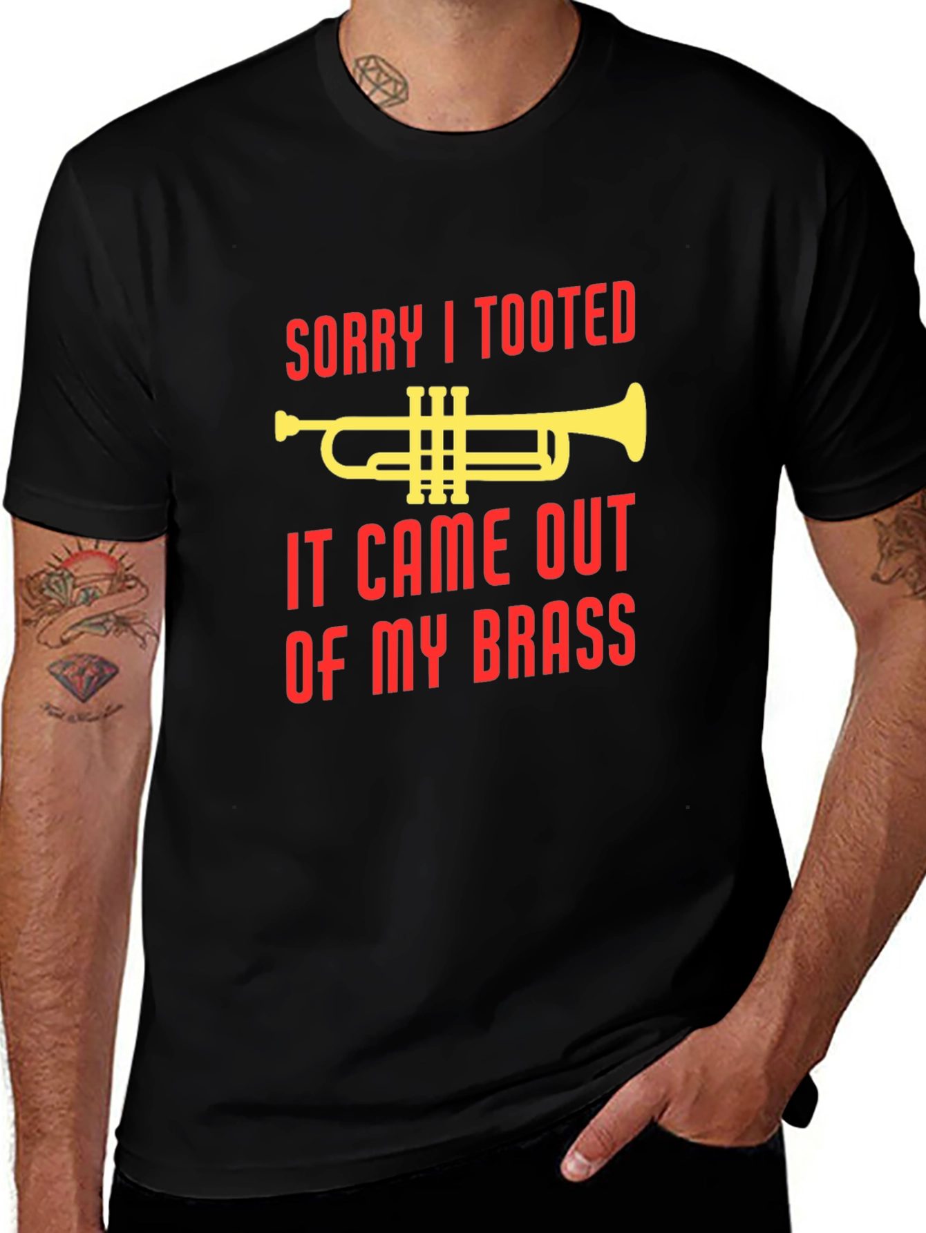 Variant 11 of Sorry I Tooted T-Shirt