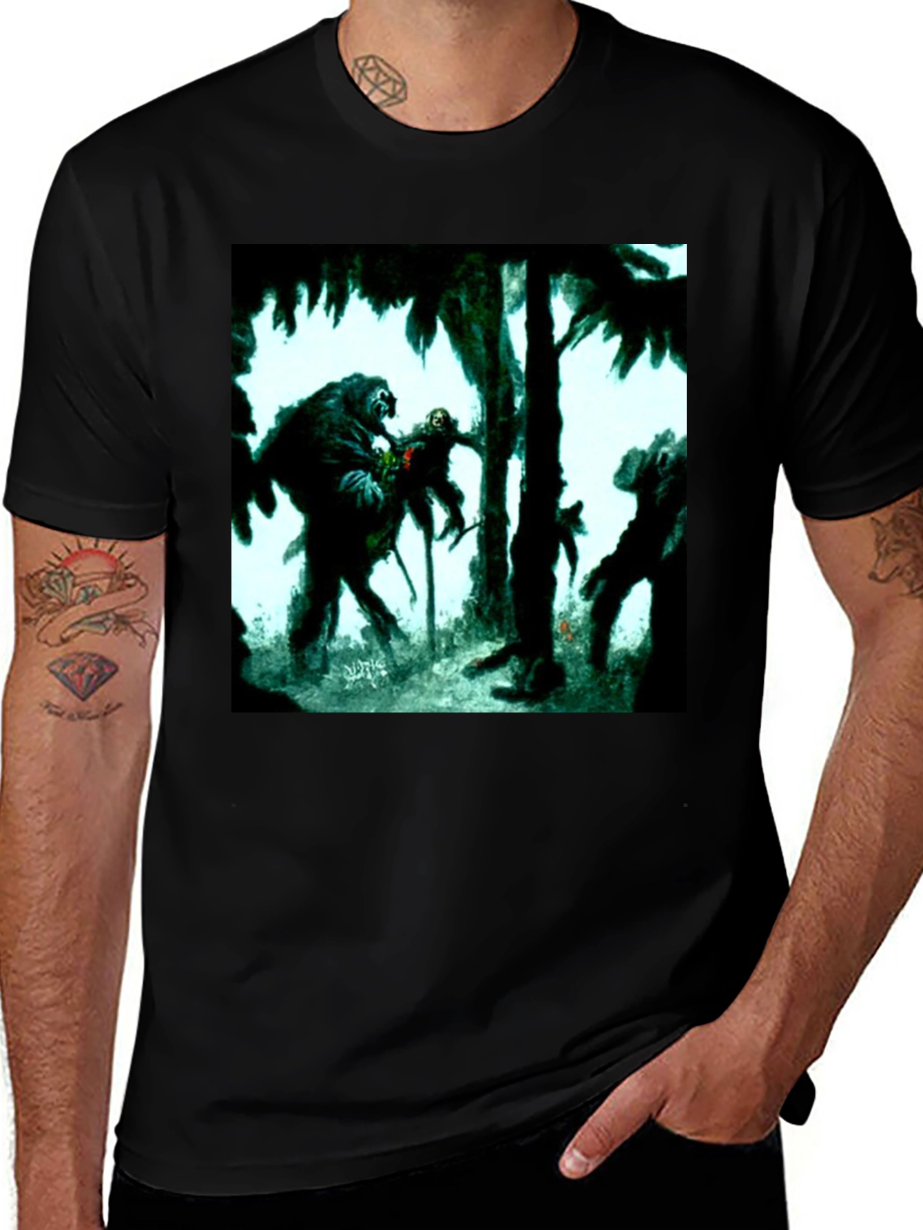 Variant 5 of Jungle Fight T-Shirt