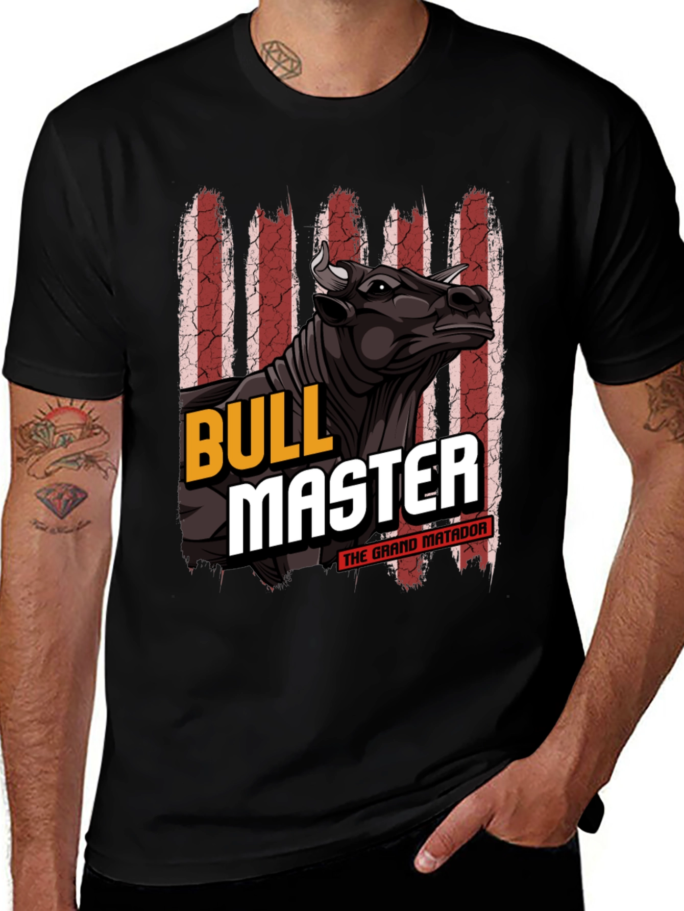 Black Bull Master Graphic Tee - The Grand Matador main image