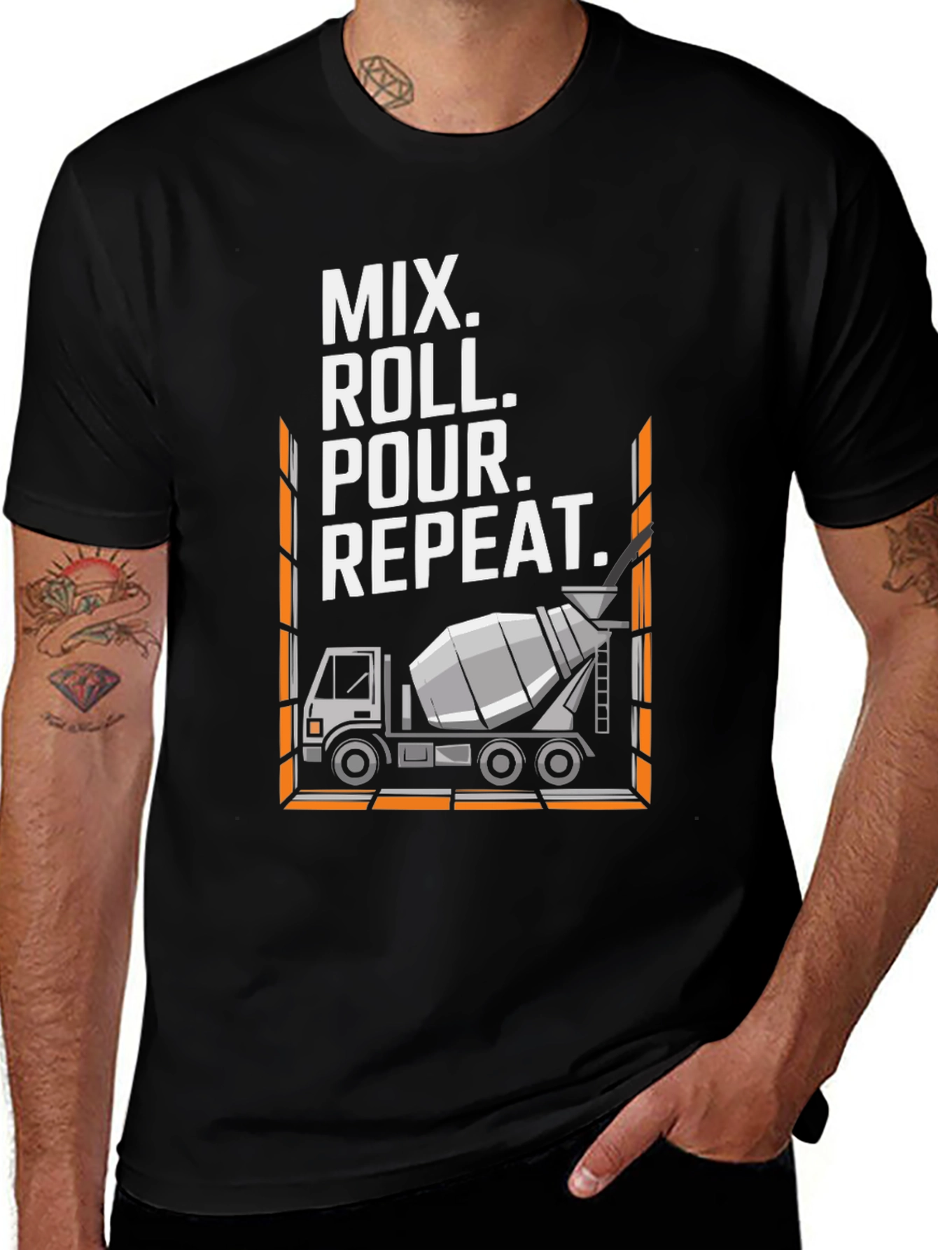 Variant 7 of Mix Roll Pour Repeat T-Shirt