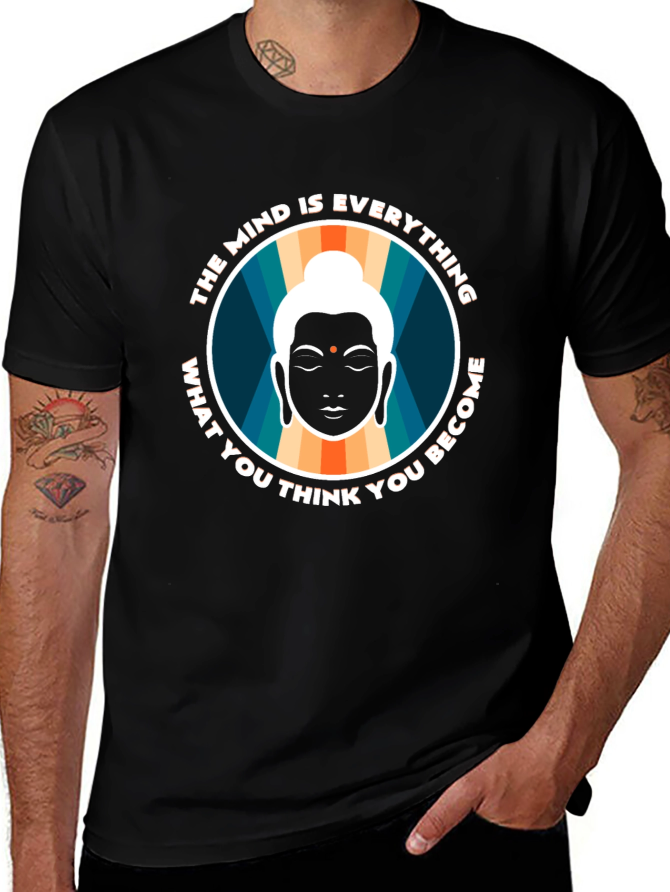The Mind is Everything Buddha Graphic Tee