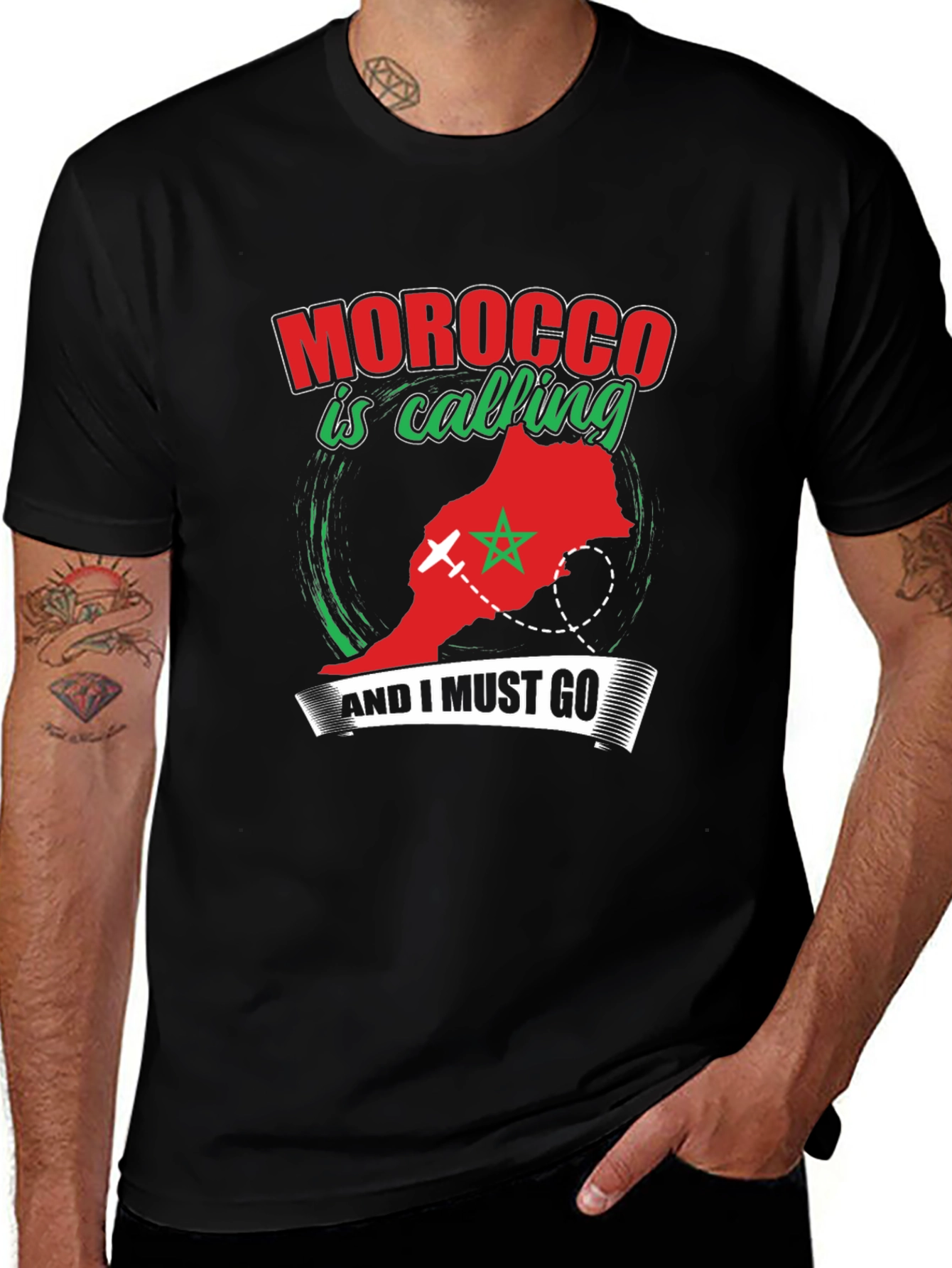 Morocco Calling T-Shirt - Travel Adventure Tee