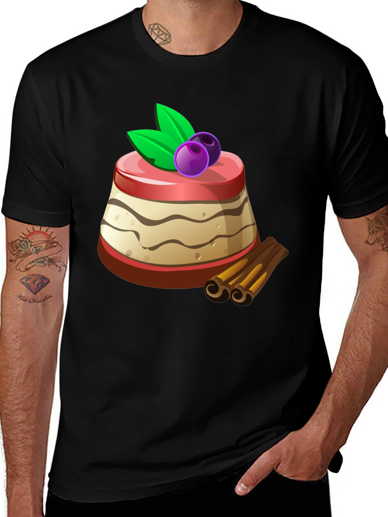 Variant 10 of Dessert Graphic Tee - Sweet Treat Fashion