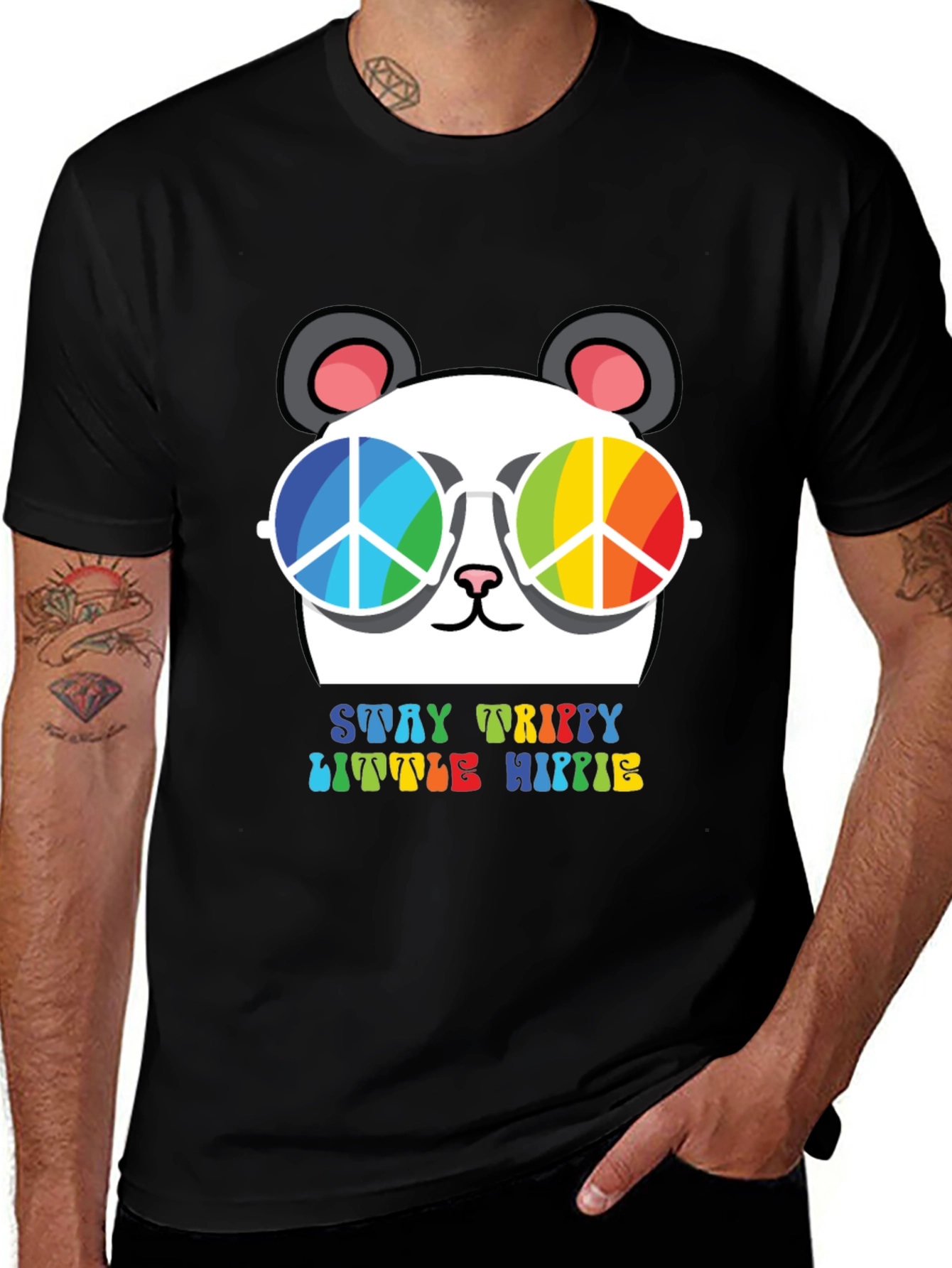 Variant 4 of Stay Trippy Panda T-Shirt