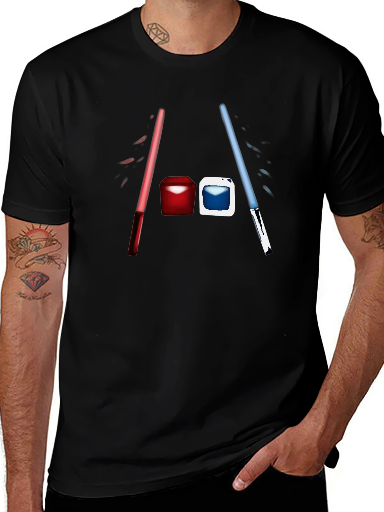 Variant 15 of Star Wars Ice Duel Graphic T-Shirt