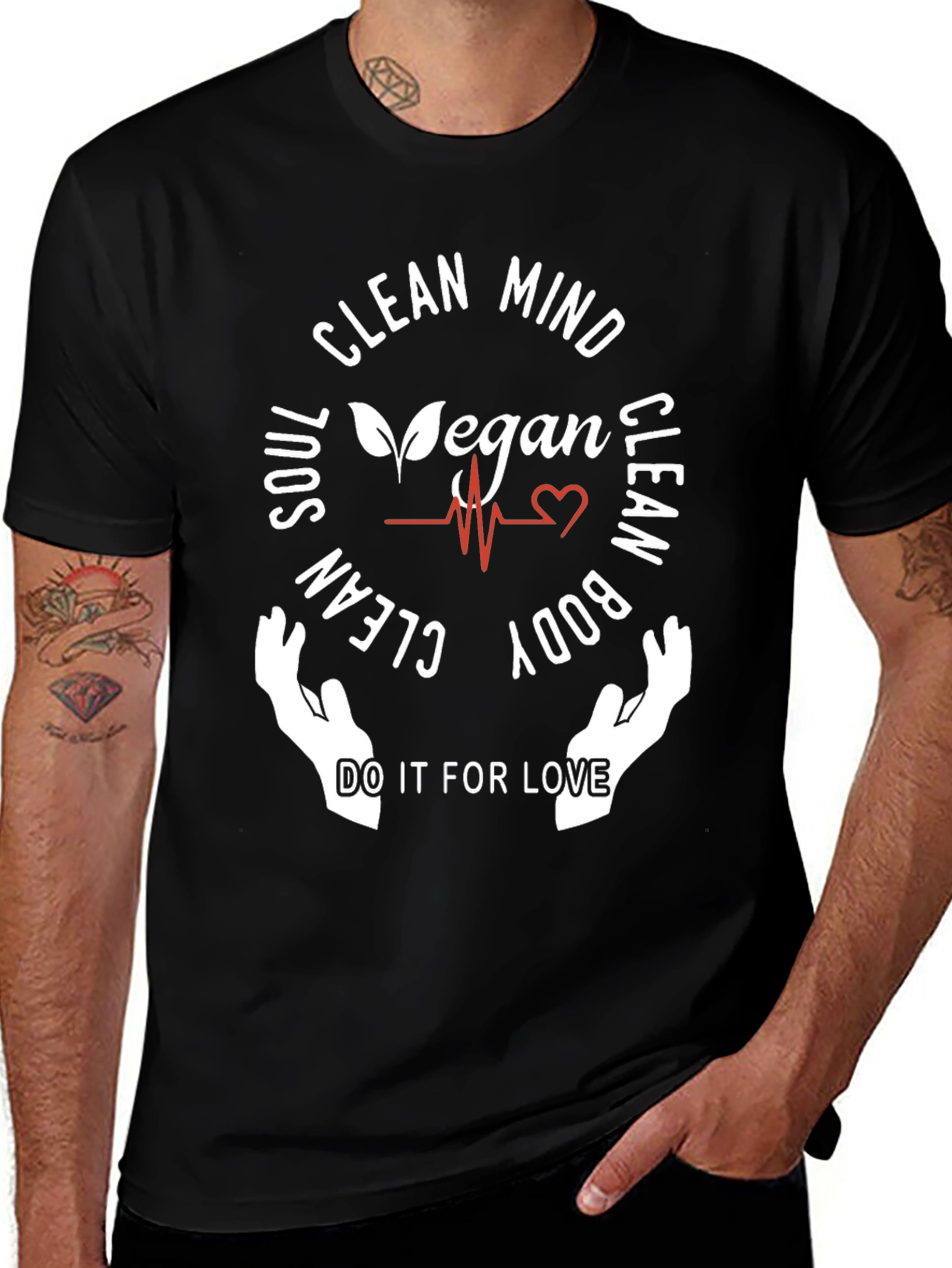 Variant 29 of Vegan Love T-Shirt