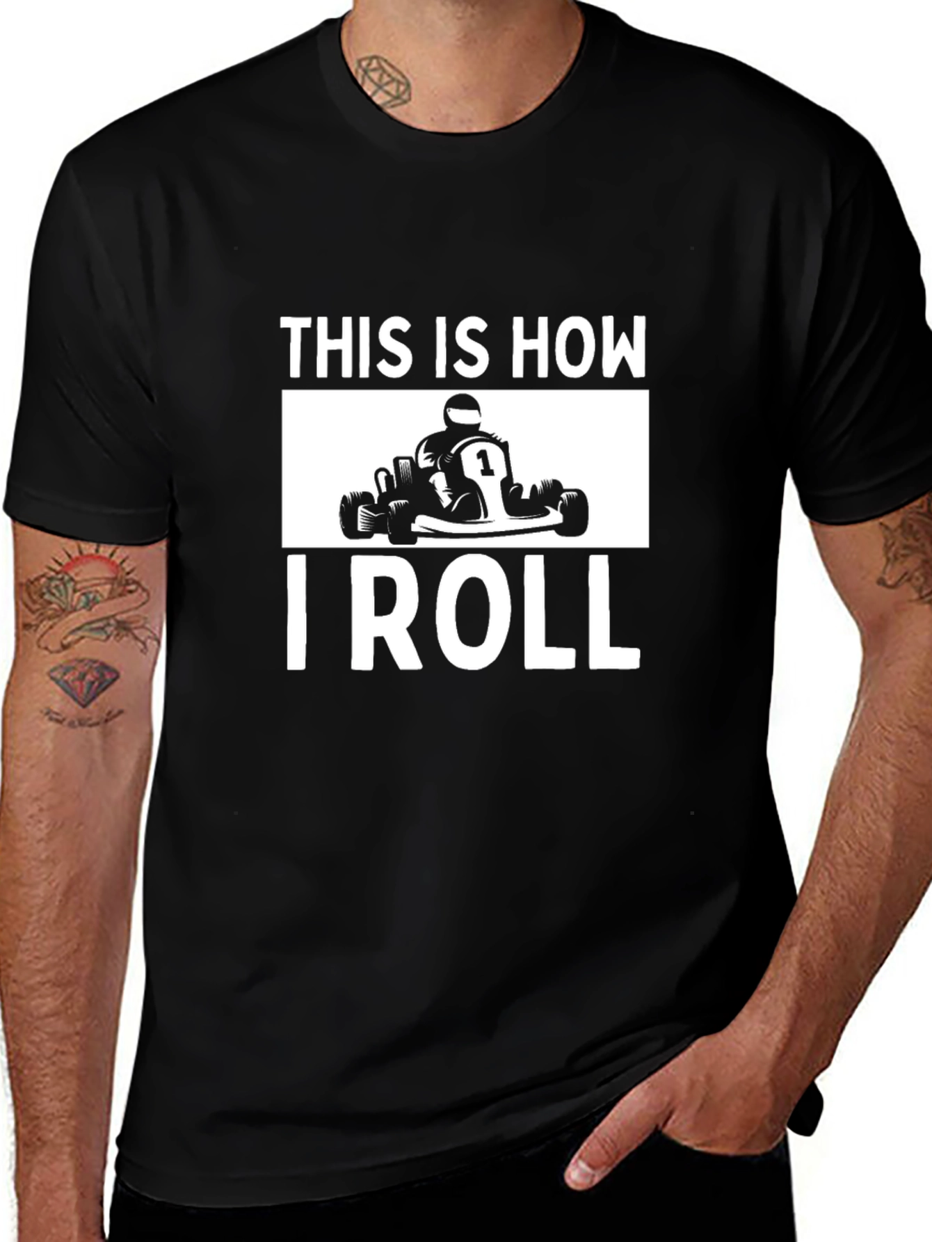 This is How I Roll Kart Racing T-Shirt