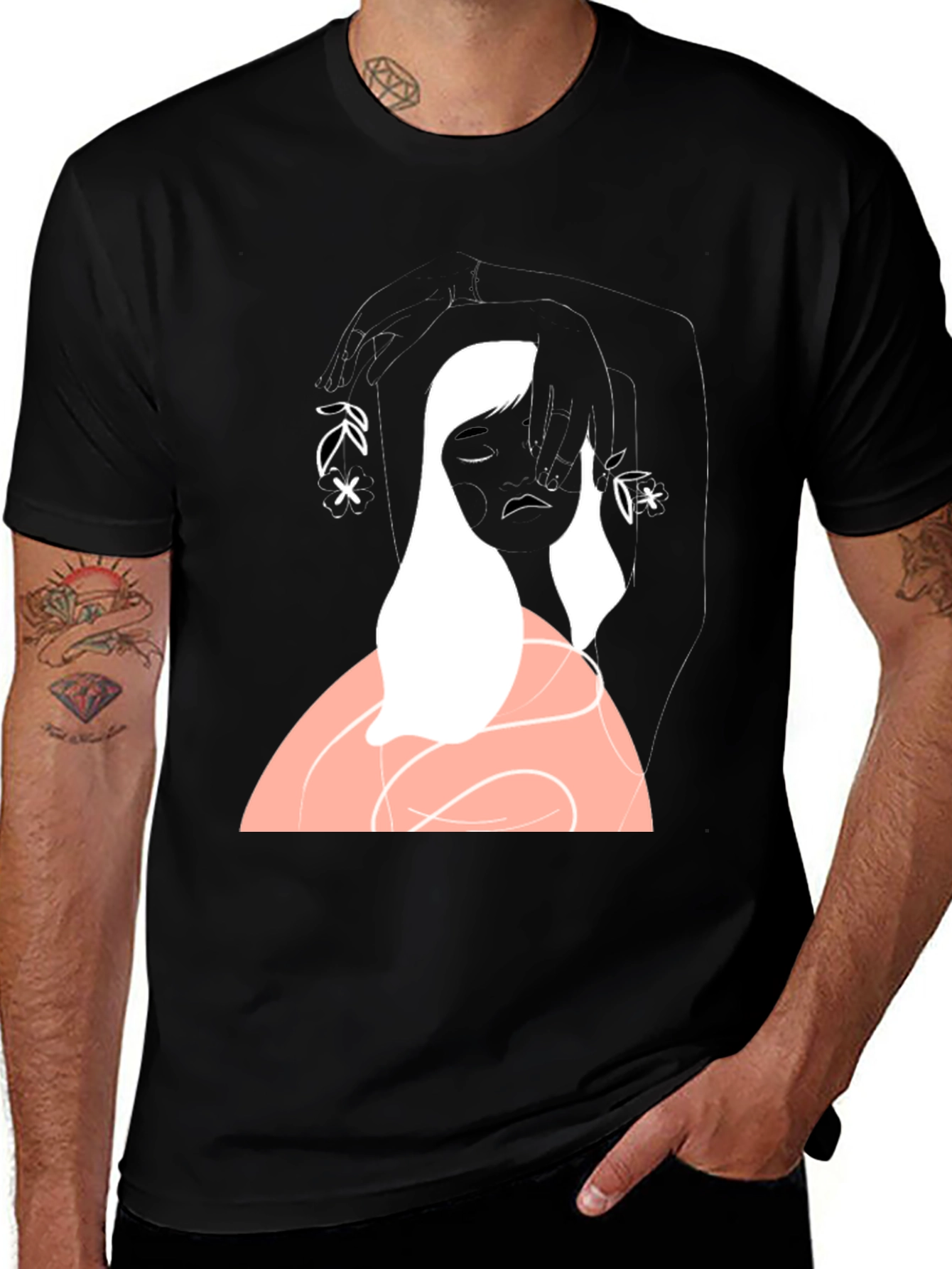 Variant 26 of Artistic Graphic Print T-Shirt - Unique Design