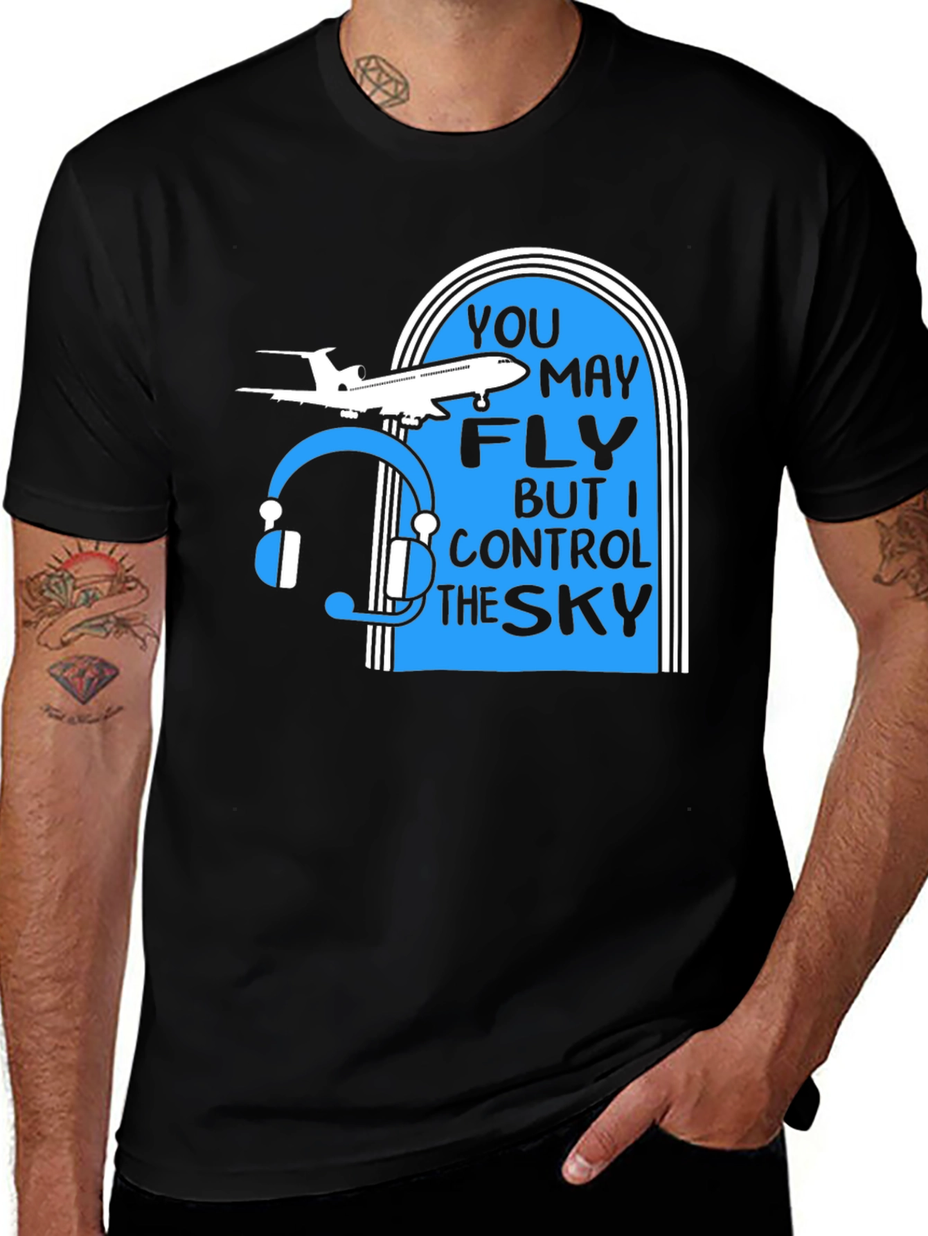 Control The Sky T-Shirt - Aviation Tee