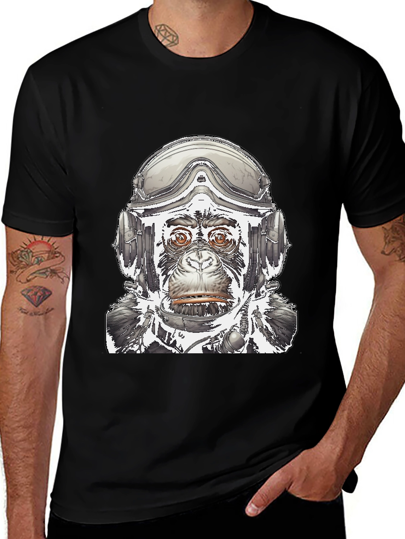 Variant 16 of Pilot Ape Graphic T-Shirt