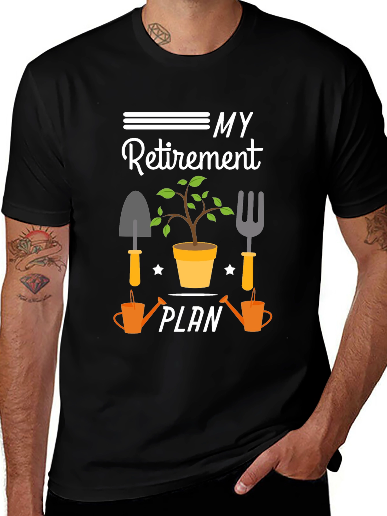 Variant 3 of Gardener Retirement Plan T-Shirt