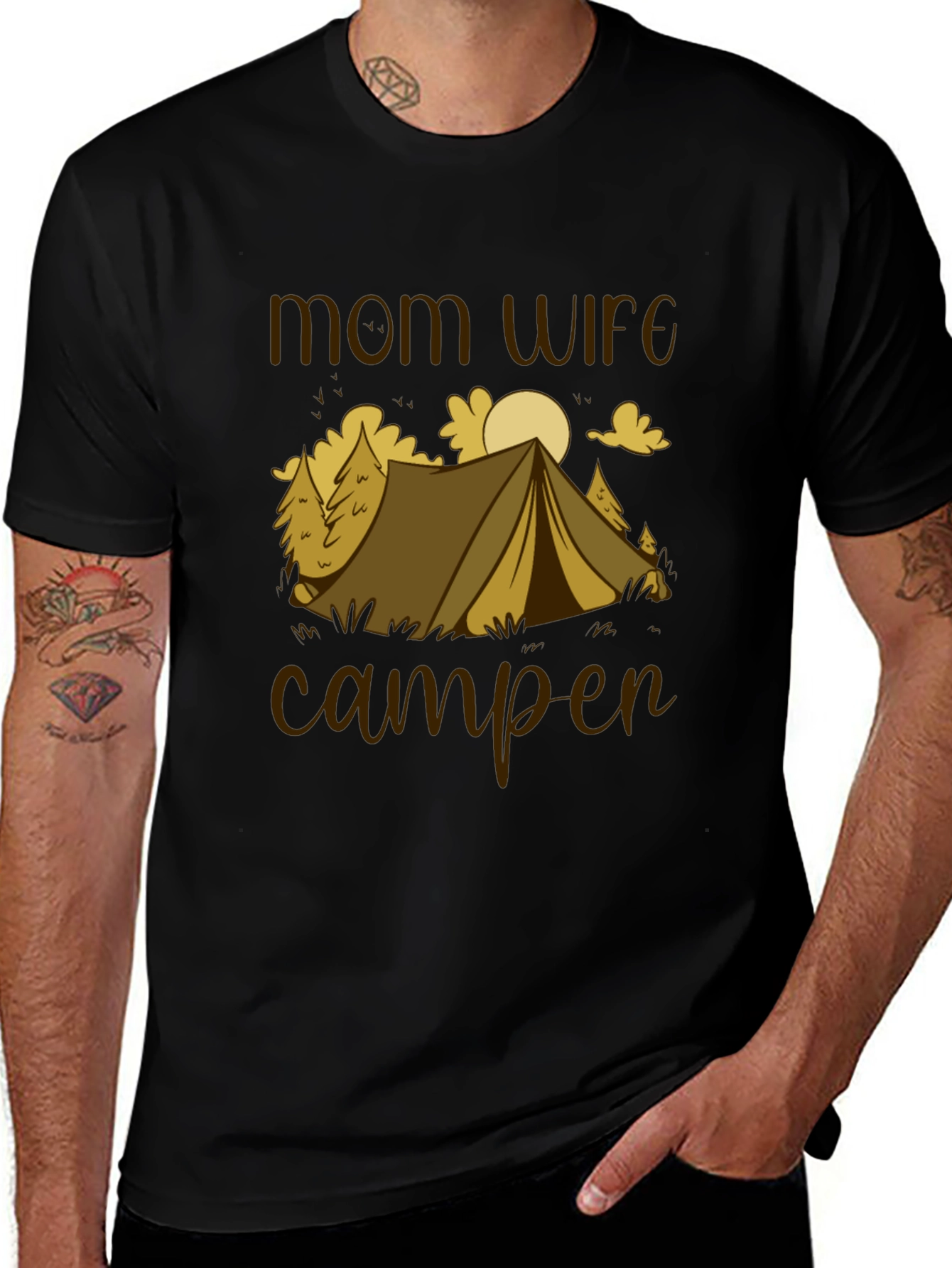 Variant 29 of Mom Wife Camper T-Shirt - Camping Life