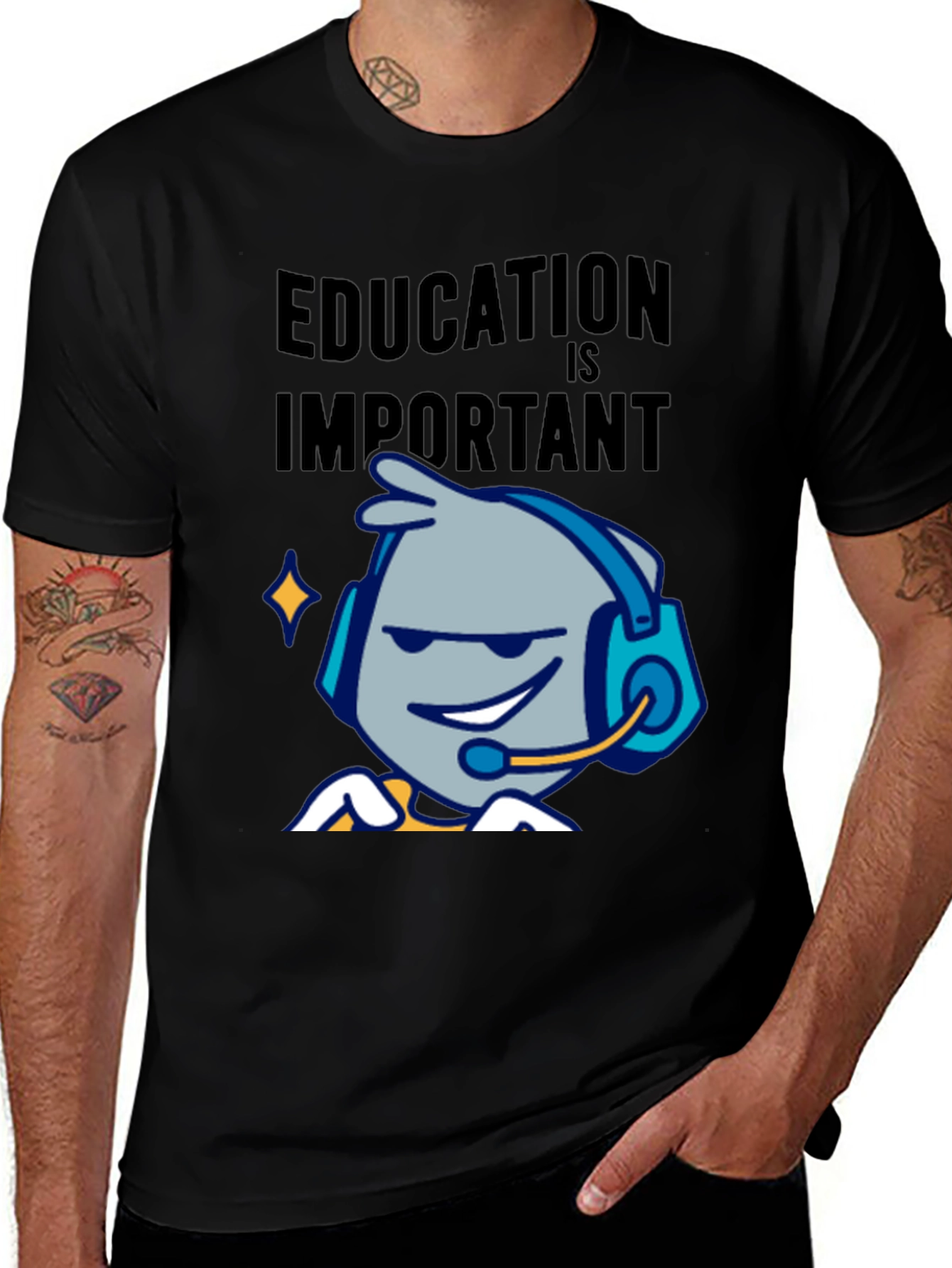 Variant 14 of Education Is Important T-Shirt