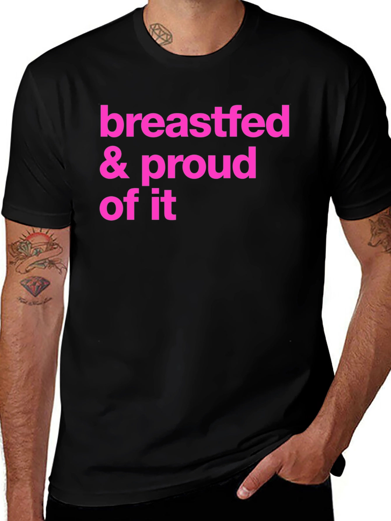Variant 4 of Breastfed & Proud Of It Tee