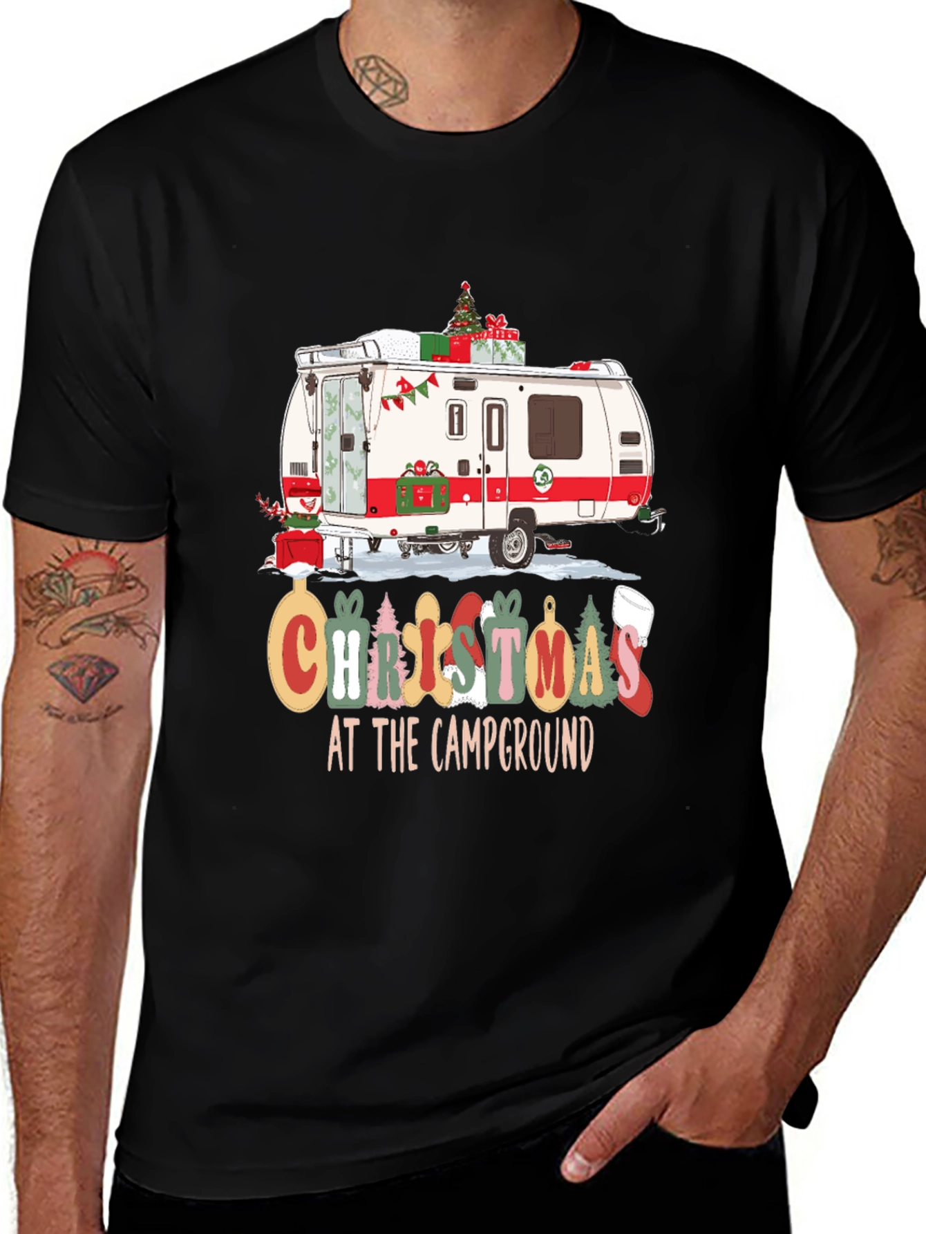 Christmas at the Campground T-Shirt