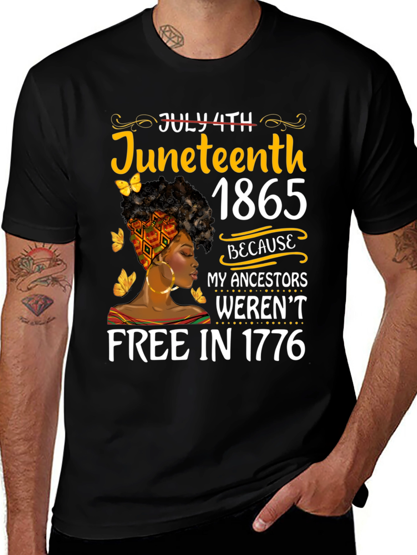 Juneteenth 1865 T-Shirt - Freedom Tee