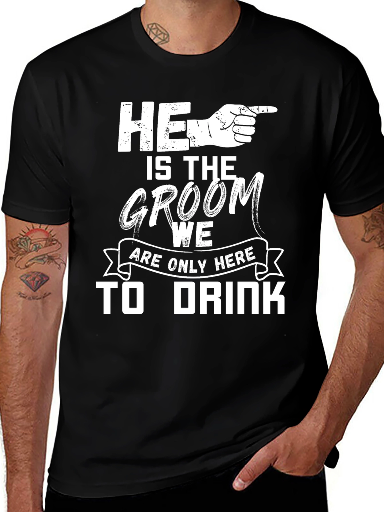 Variant 20 of Groom Squad T-Shirt - Funny Wedding Party Tee