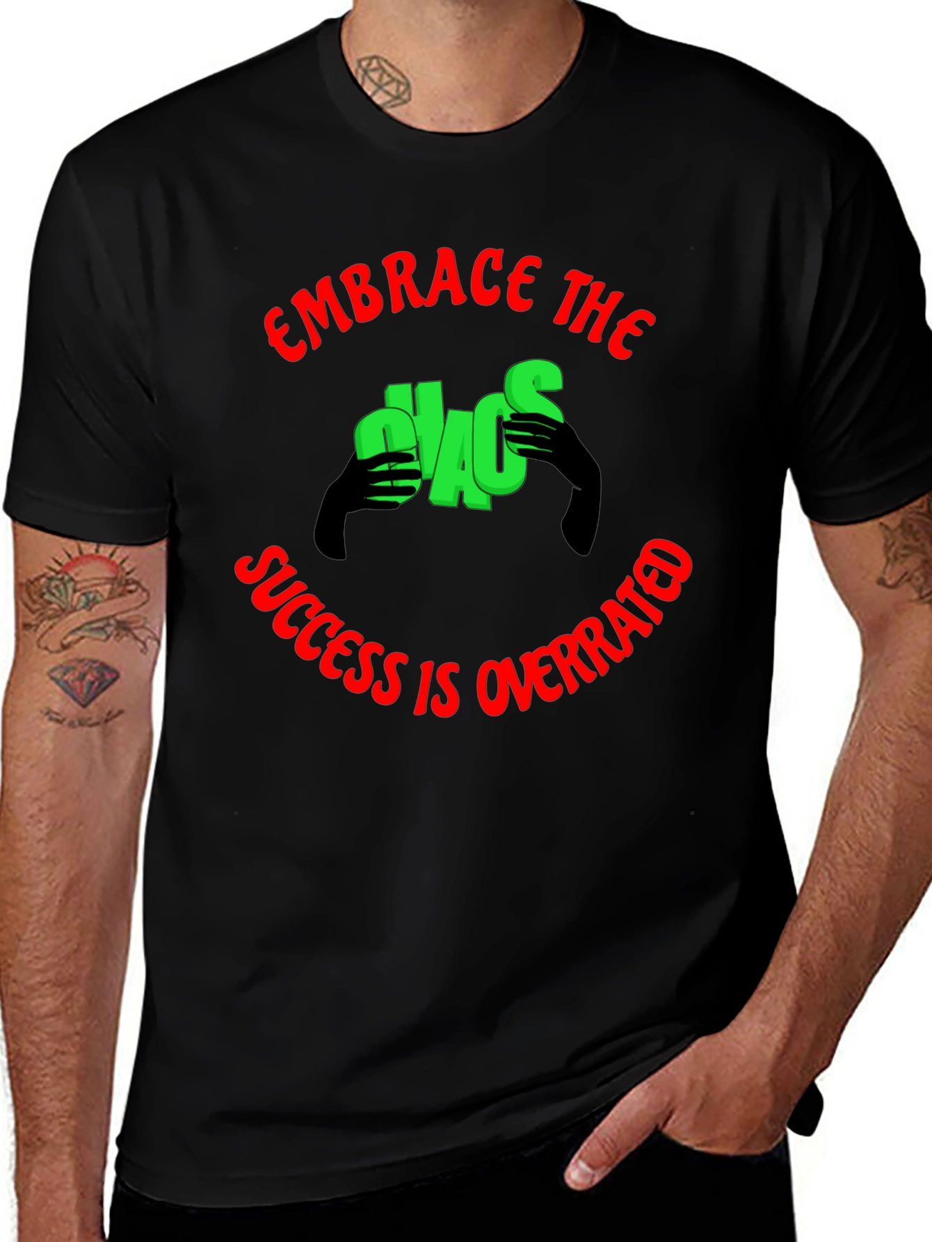 Variant 15 of Embrace Chaos Graphic Tee