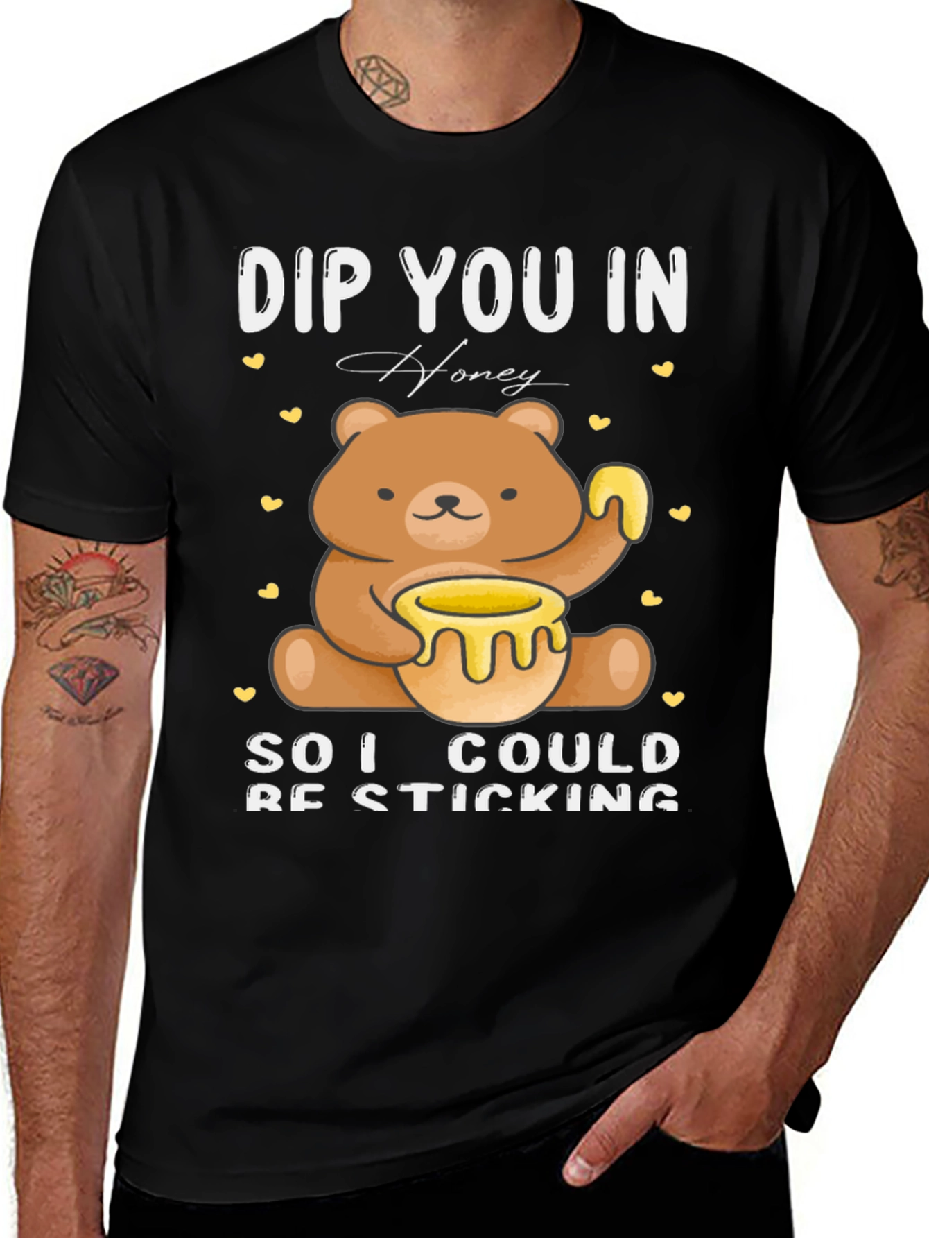 Variant 5 of DIP YOU IN Honey Cute Bear T-Shirt