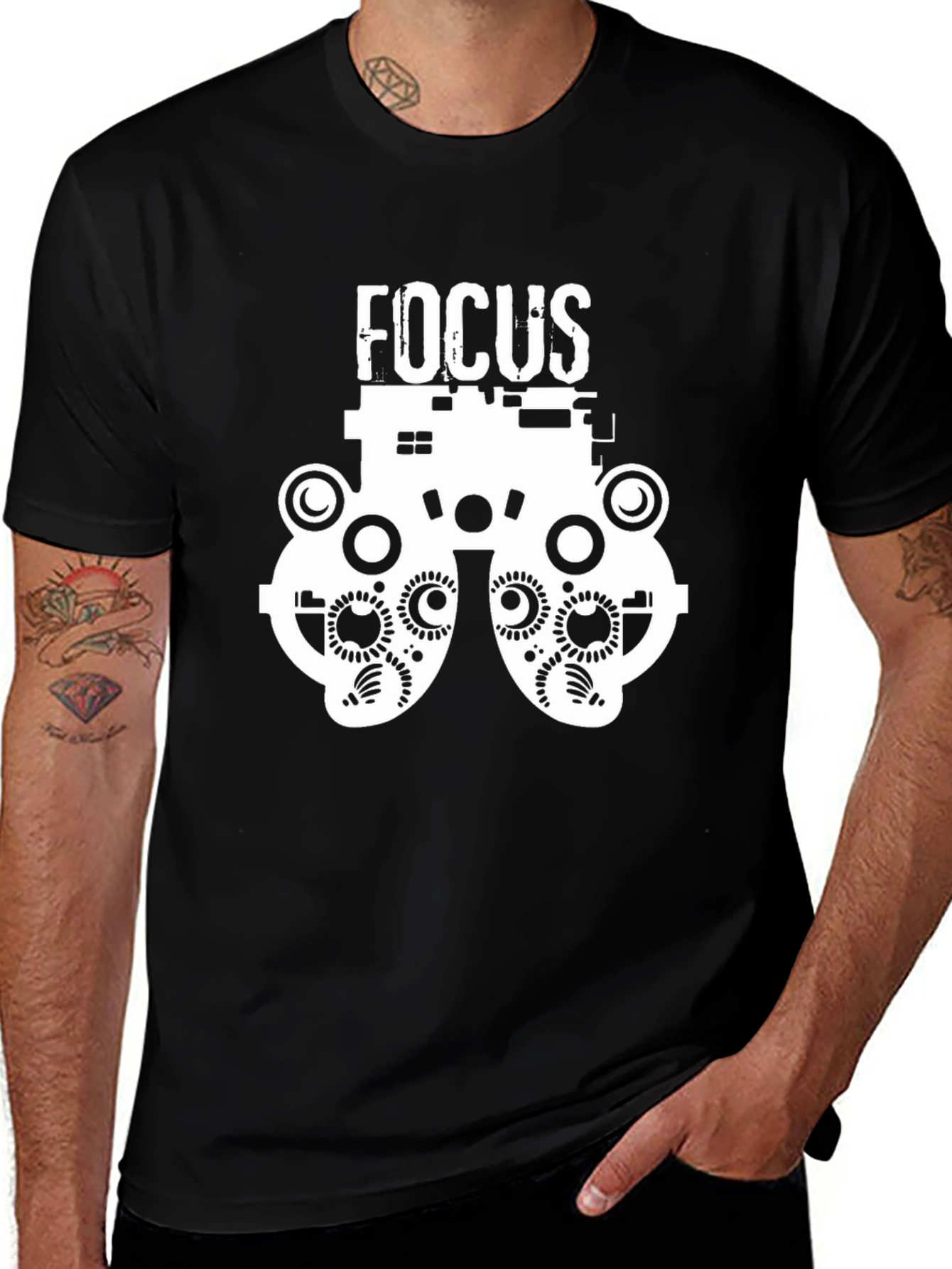 Variant 23 of Focus Optometrist T-Shirt - Funny Eye Exam Tee