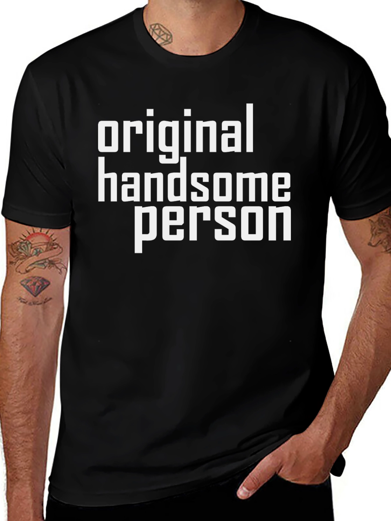 Variant 25 of Original Handsome Person T-Shirt